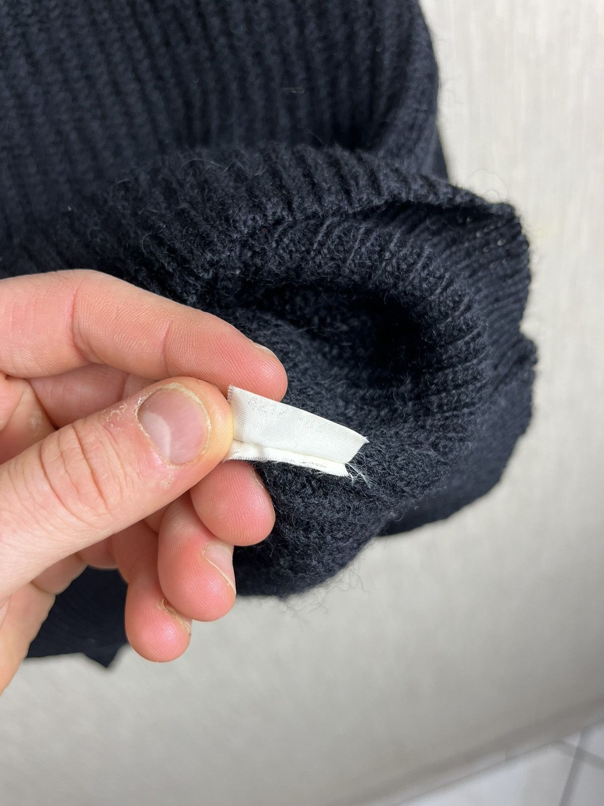Levi's × Levi's Vintage Clothing × Vintage Vintage 70s Levi’s knit family cropped wool ribbed sweater Size US M / EU 48-50 / 2 - 19 Thumbnail