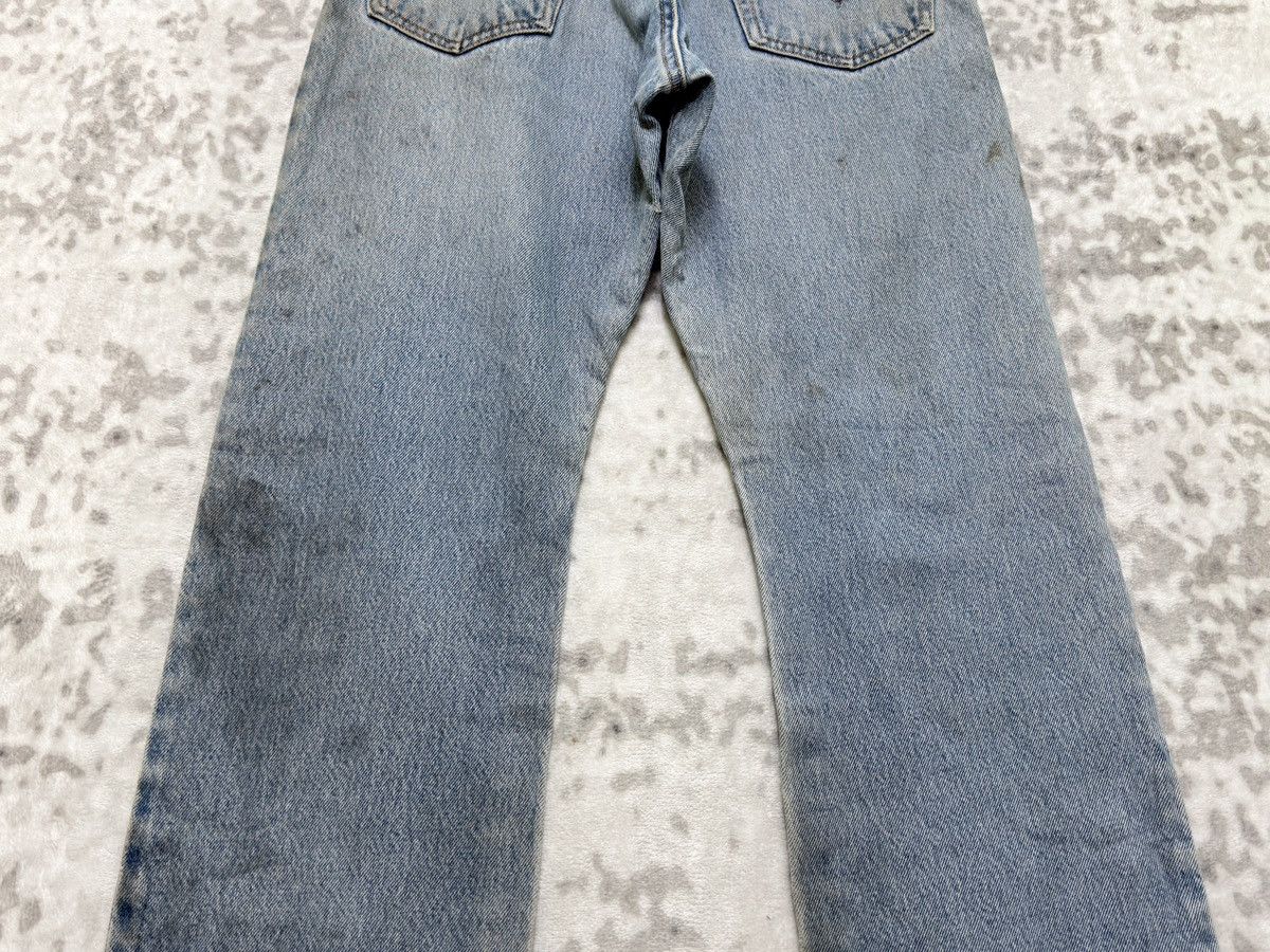 Levi's Vintage Levi’s 517 Thrashed Distressed Slightly Flare Denim Size US 32 / EU 48 - 12 Thumbnail