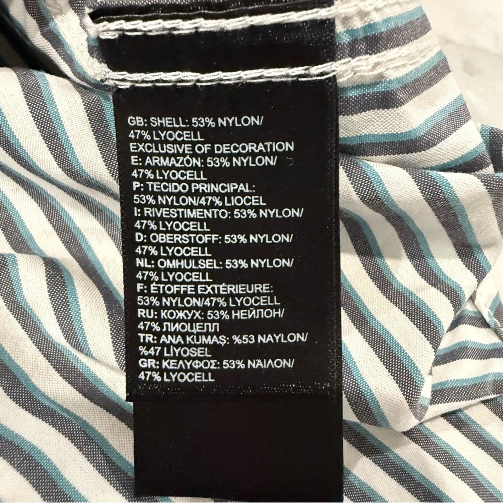 The North Face The North Face Striped Short Sleeve Snap Button Down Mens M Size US M / EU 48-50 / 2 - 4 Thumbnail