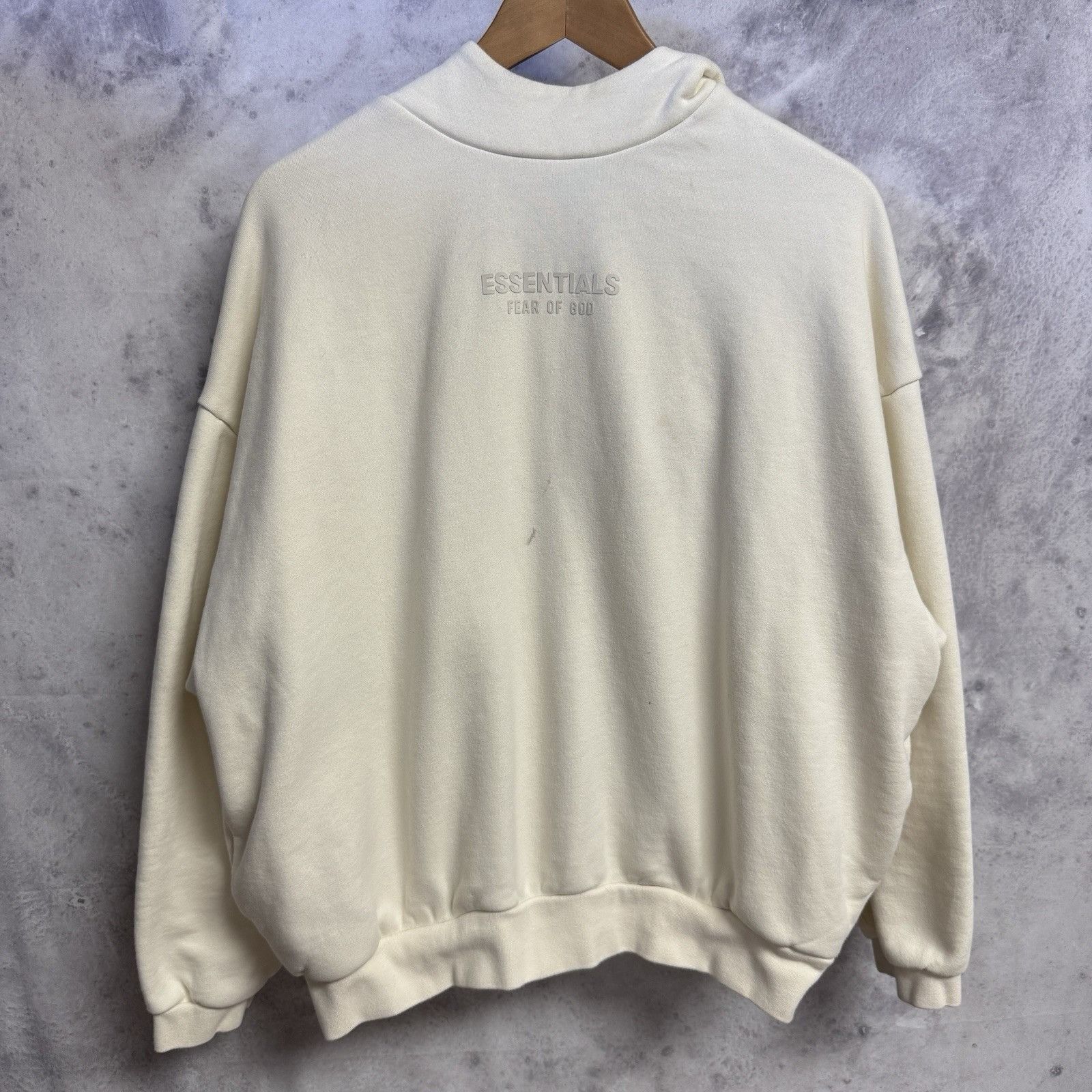 Essentials Essentials Fear of God Hoodie Sweatshirt Mens Small White Size US S / EU 44-46 / 1 - 1 Thumbnail