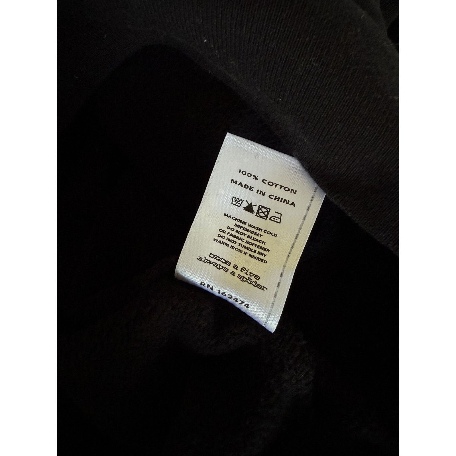 Sp5der Sp5der Spider Worldwide Wait Hoodie Black Size US L / EU 52-54 / 3 - 5 Thumbnail