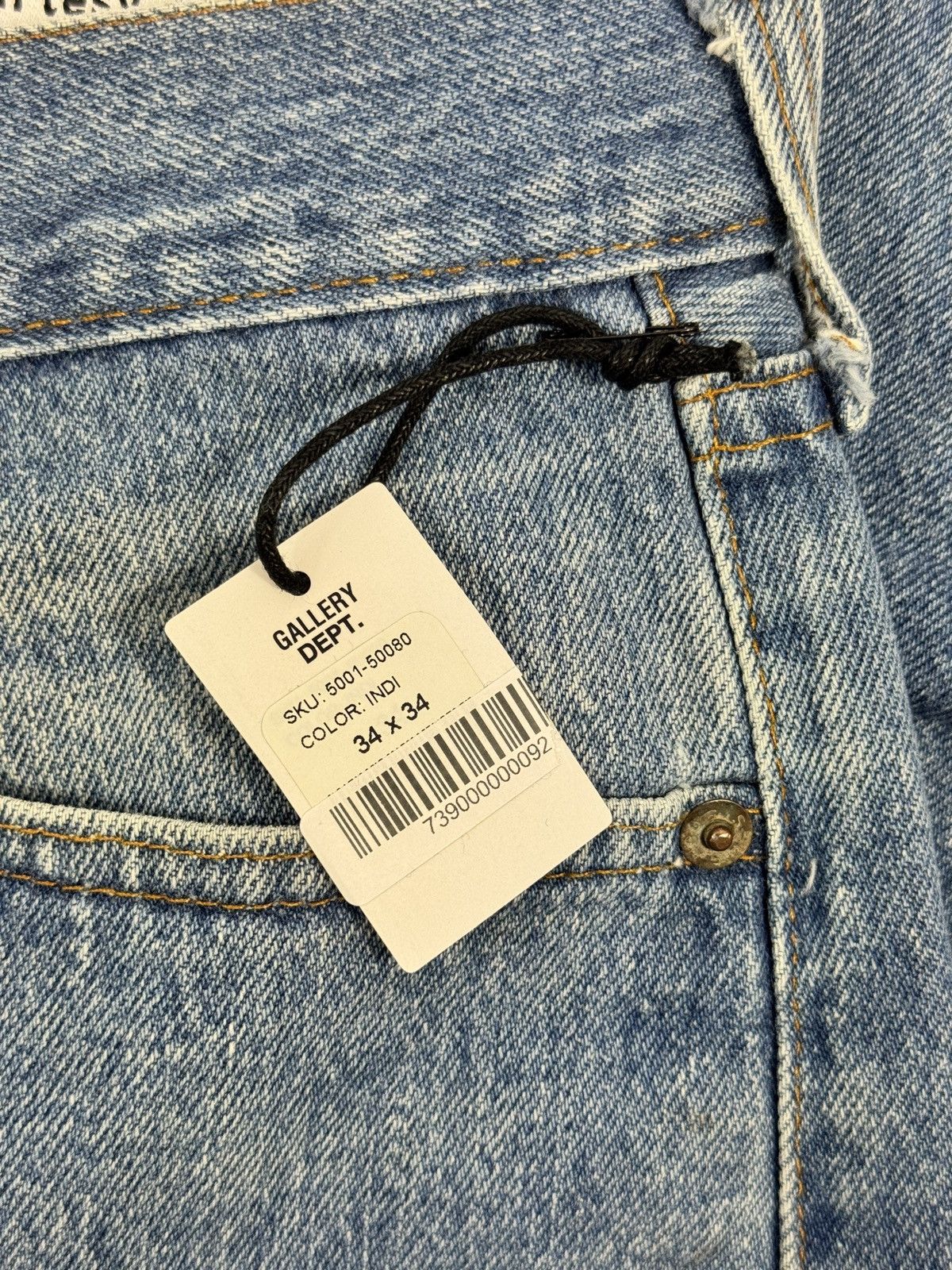 Gallery Dept. x LEVI’S DISTRESSED JEANS Size US 34 / EU 50 - 4 Thumbnail