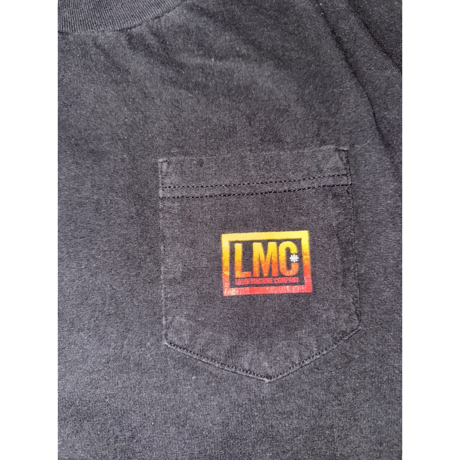 Vintage Loser Machine T-Shirt Black M Pocket Mens Size US M / EU 48-50 / 2 - 2 Thumbnail
