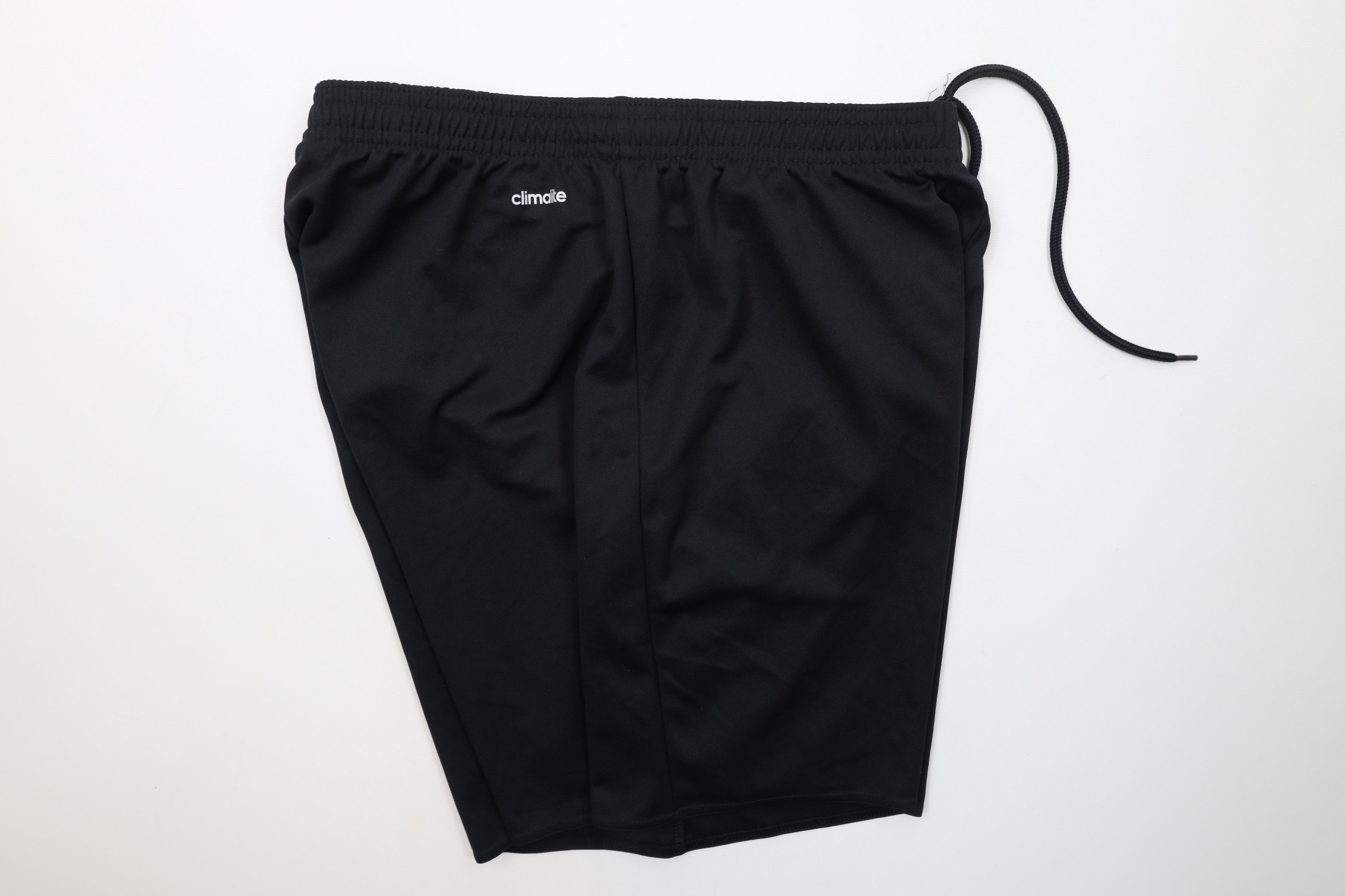 Adidas × Vintage Vintage Adidas Spell Out Running Jogging Soccer Shorts Black Size US 32 / EU 48 - 8 Thumbnail