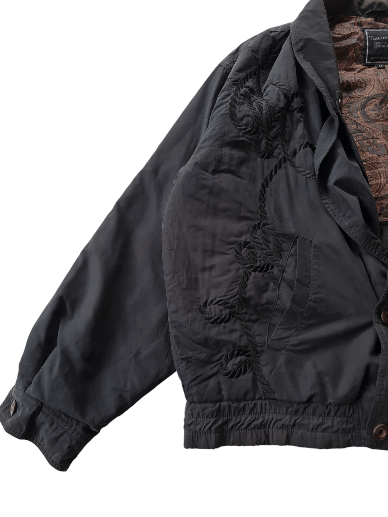 Japanese Brand × Vintage Tauzend Jacket Embroided Logo Bomber Style Size US M / EU 48-50 / 2 - 5 Thumbnail