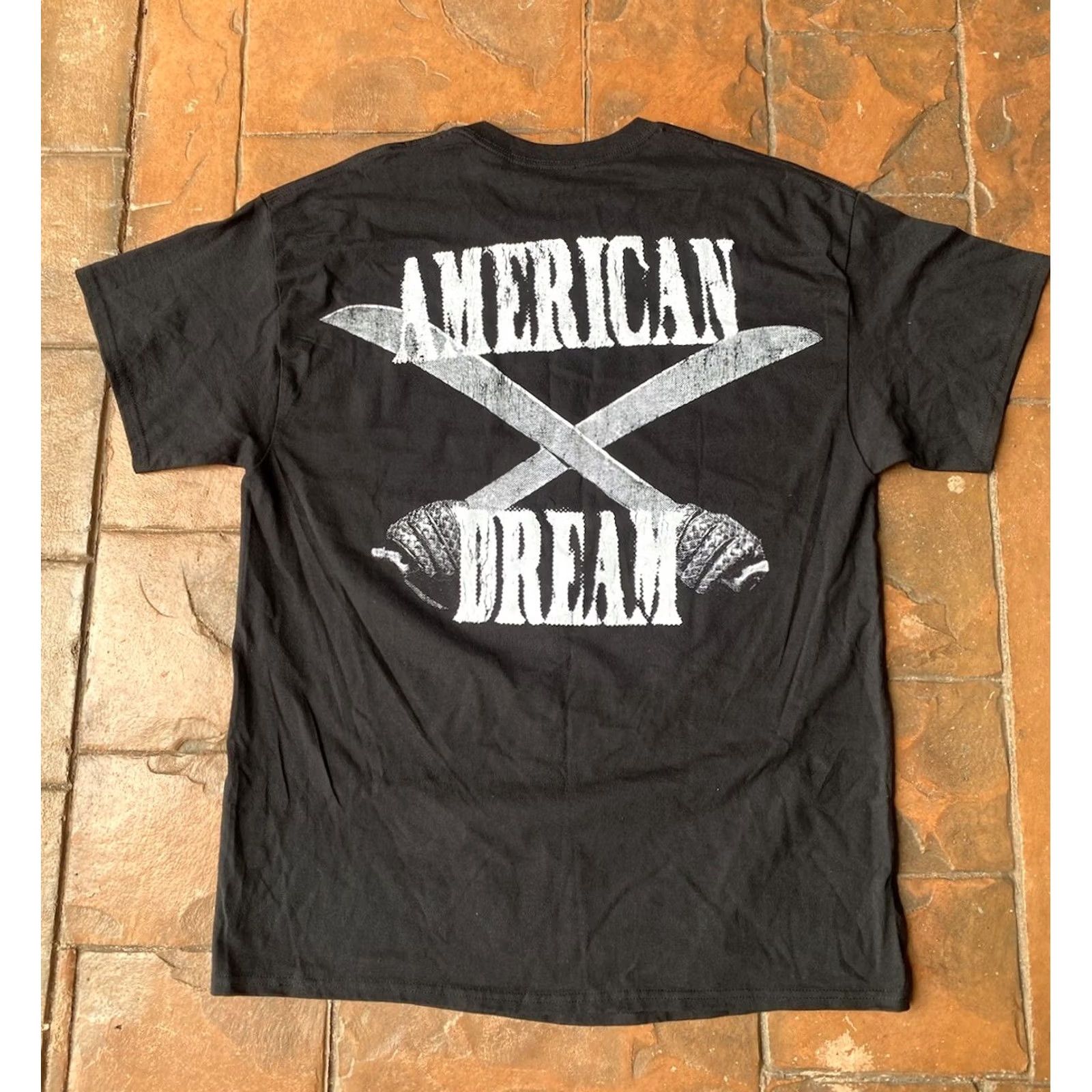 Vintage 21 Savage American Dream Tour T-Shirt L Black Mens Short Sleeve Crew Neck Cotton Logo Double-Sided Hip Hop Music 21 Savage Brand Shirt Size US L / EU 52-54 / 3 - 3 Thumbnail
