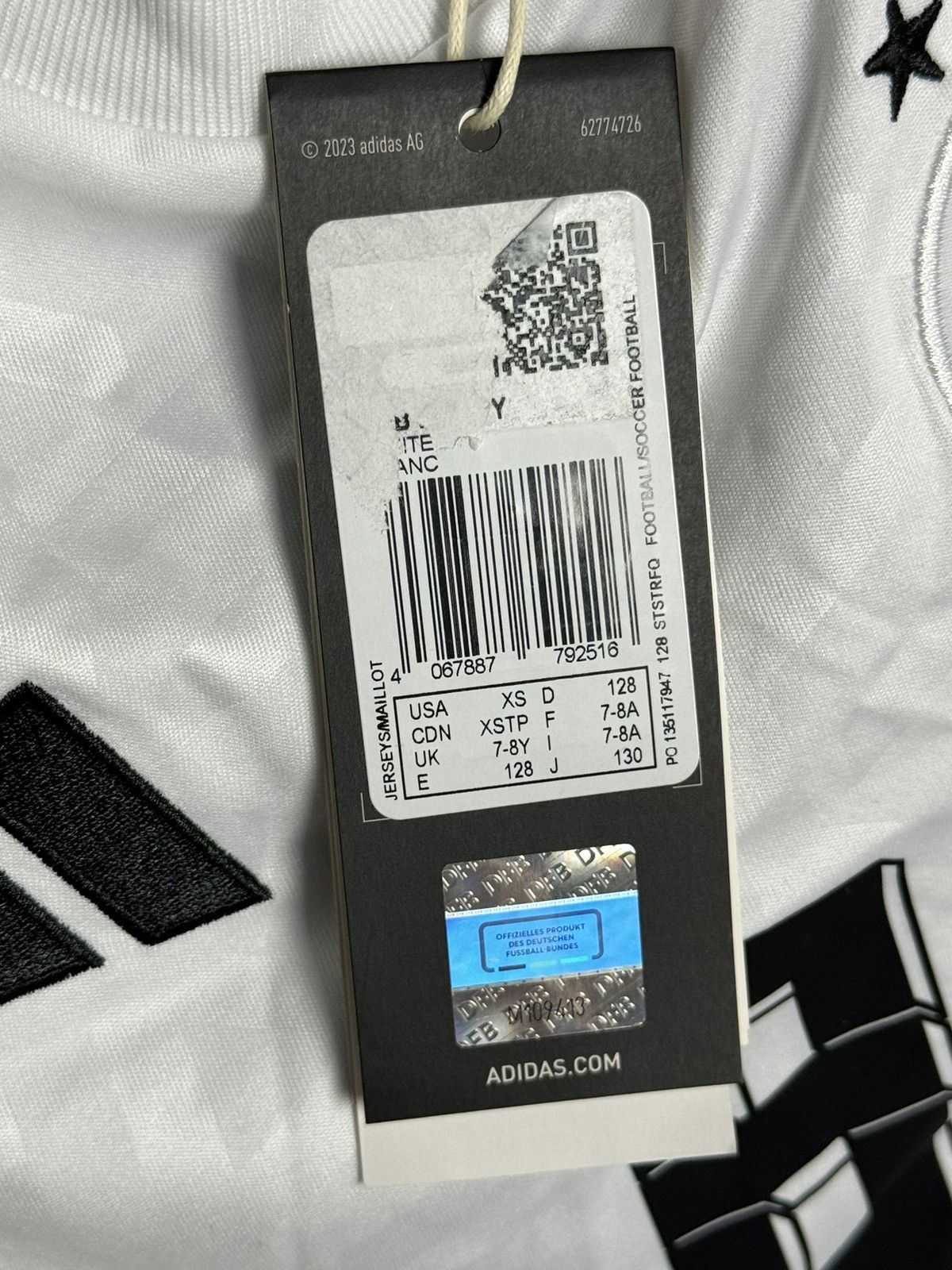 Adidas KIDS New Germany 24/25 Home Kroos Football Jersey T-Shirt Size US XS / EU 42 / 0 - 11 Thumbnail