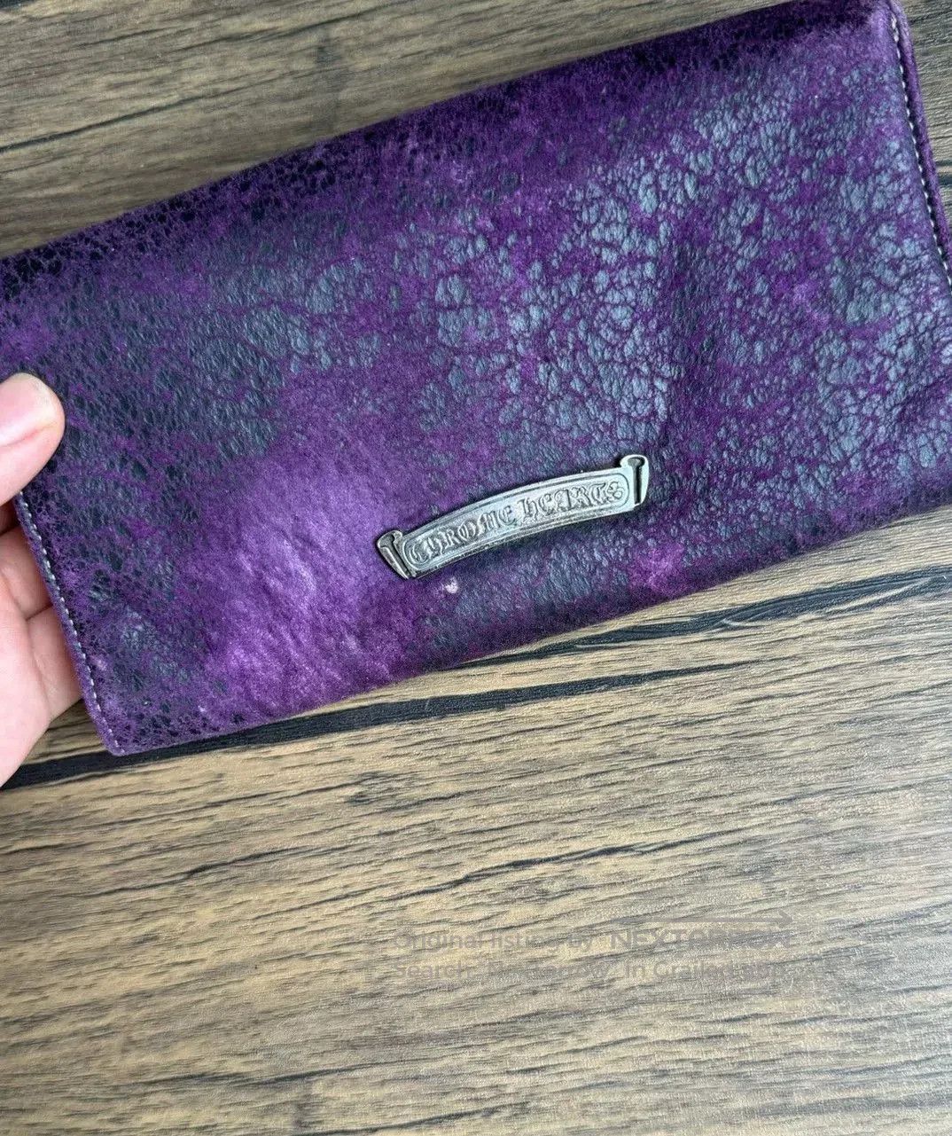 Chrome Hearts chrome hearts long wallet in purple. Size ONE SIZE - 9 Thumbnail