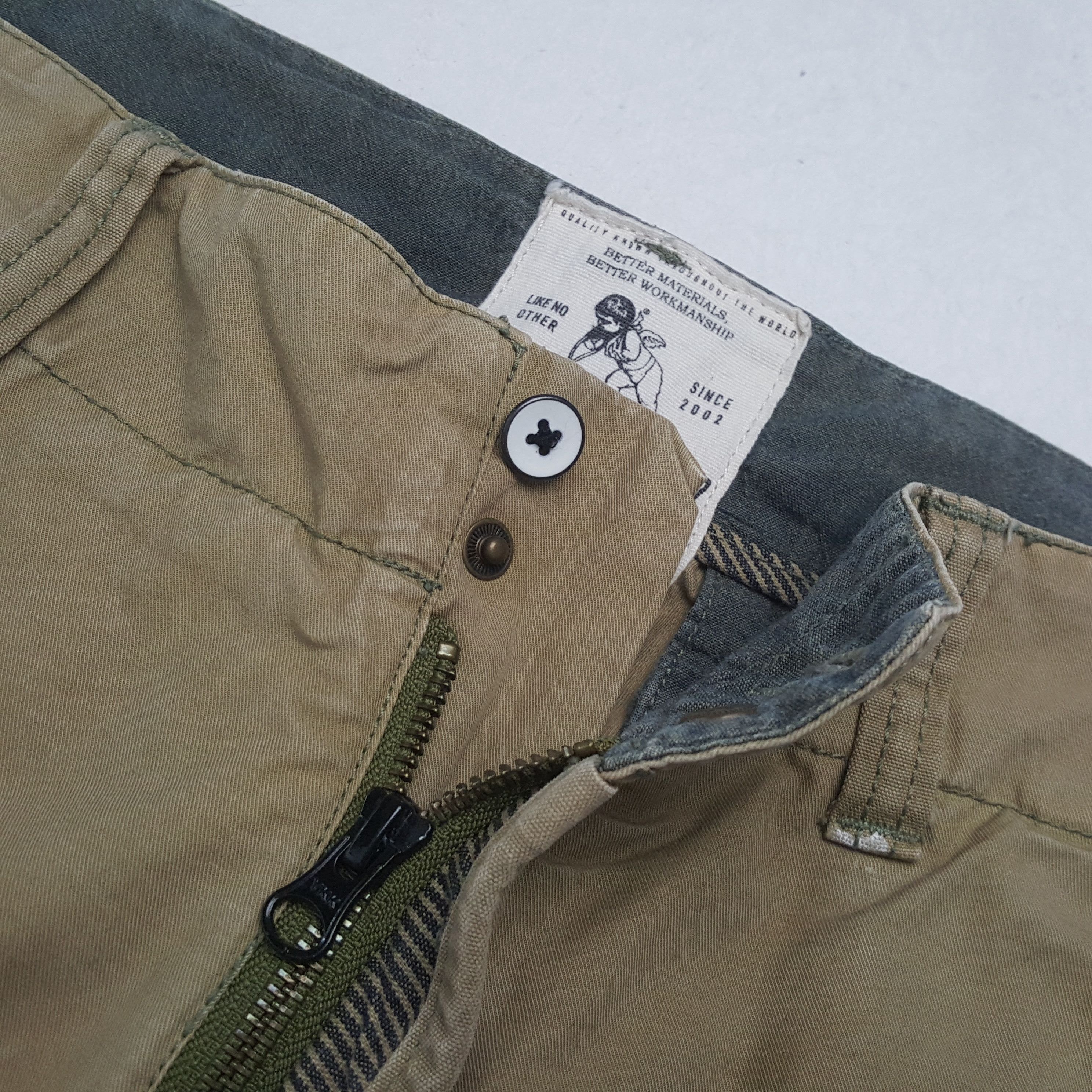 Prps Vintage Prps Goods & Co Japanese Brand Cargo Jeans RR23 Size US 36 / EU 52 - 12 Thumbnail