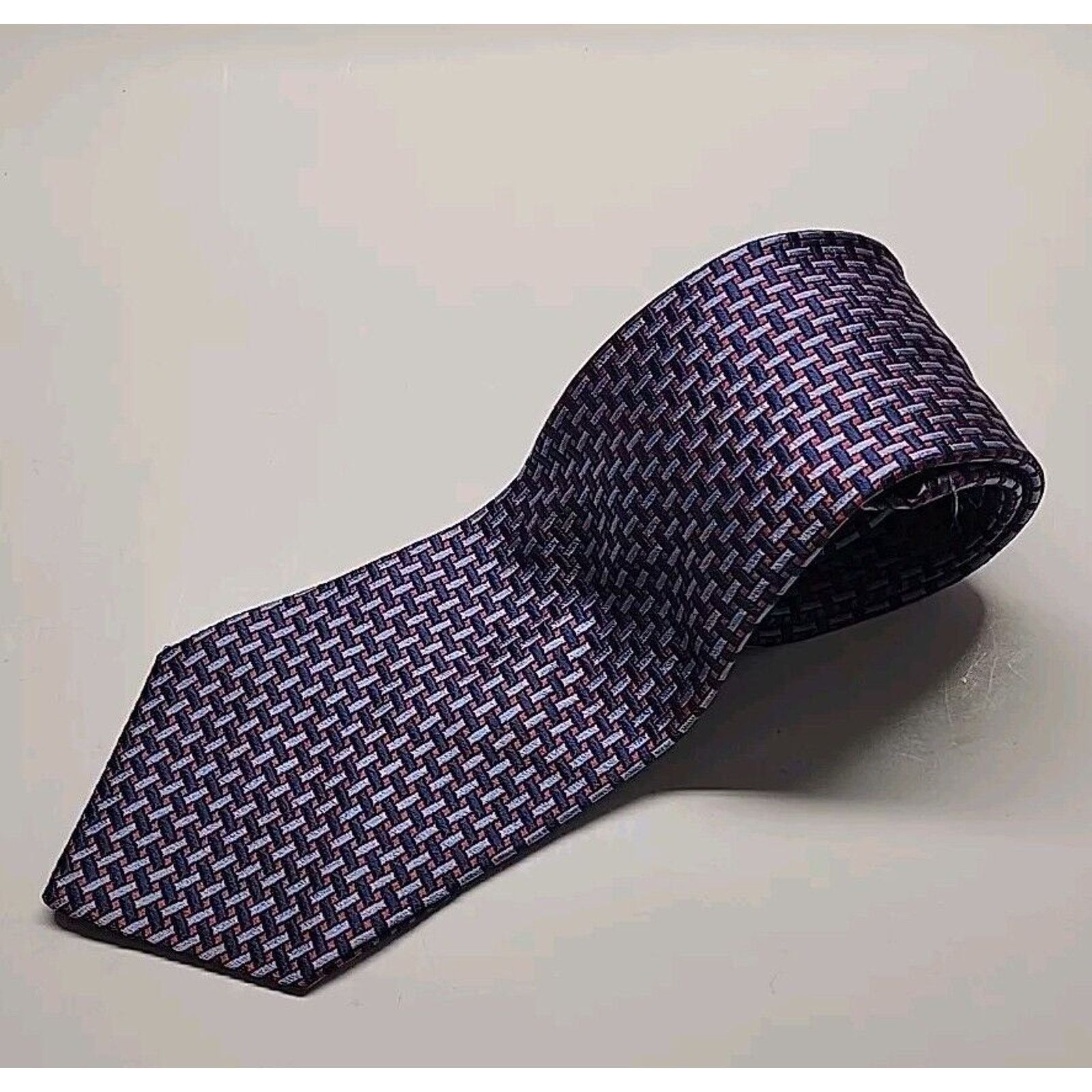 Other Metropolitan Museum of Art Tie Silk Two Tone Blue Red Weave Size ONE SIZE - 1 Thumbnail