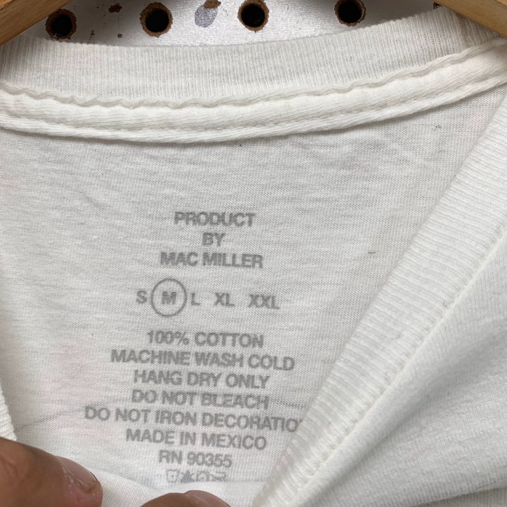 Vintage Mac Miller Swimming Shirt Mens Medium White Hip Hop Rap Tee 2018 Promo Size US M / EU 48-50 / 2 - 5 Thumbnail