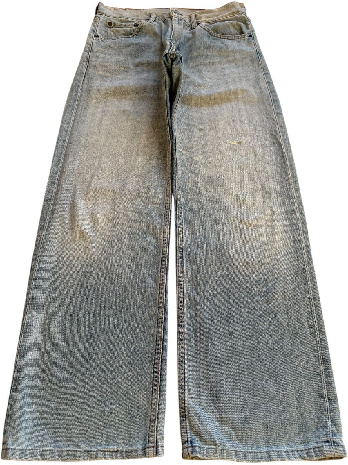 Levi's × Levi's Vintage Clothing Vintage 90s Levis 534 Mud Wash Loose Baggy Jeans Size US 29 - 1 Thumbnail