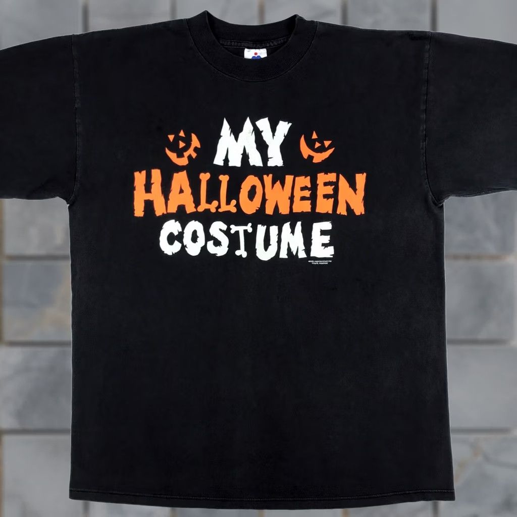Vintage VINTAGE Miller T-Shirt Mens 90s Halloween Glow in the Dark Black Large Short Sleeve Cotton Costume Trick or Treat Size US L / EU 52-54 / 3 - 1 Thumbnail