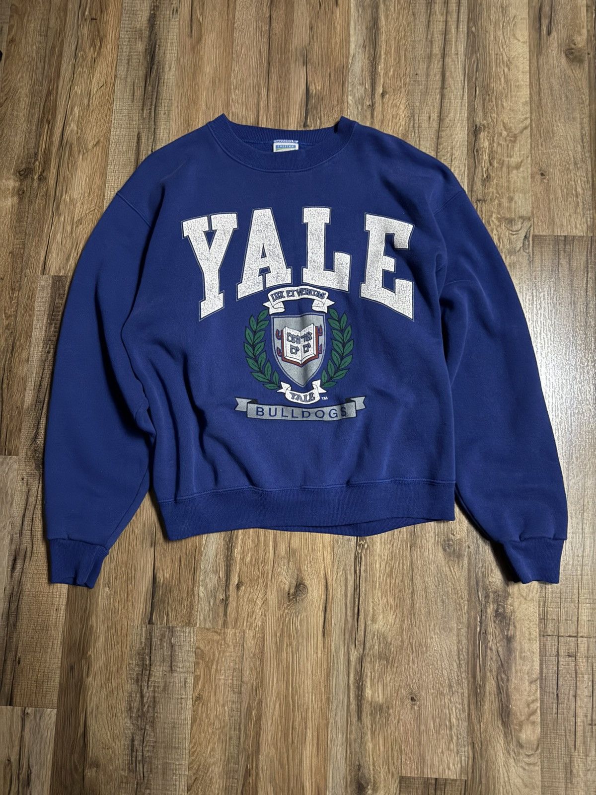 Vintage Vintage Yale Crewneck Size US L / EU 52-54 / 3 - 1 Thumbnail