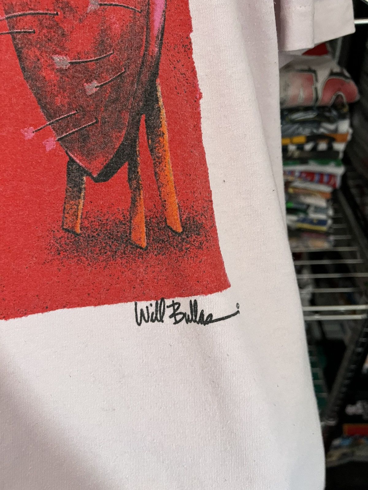 Arts & Science 90s Will Bullas Love Hurts Ducks Paint Tee Size US XXL / EU 58 / 5 - 5 Thumbnail