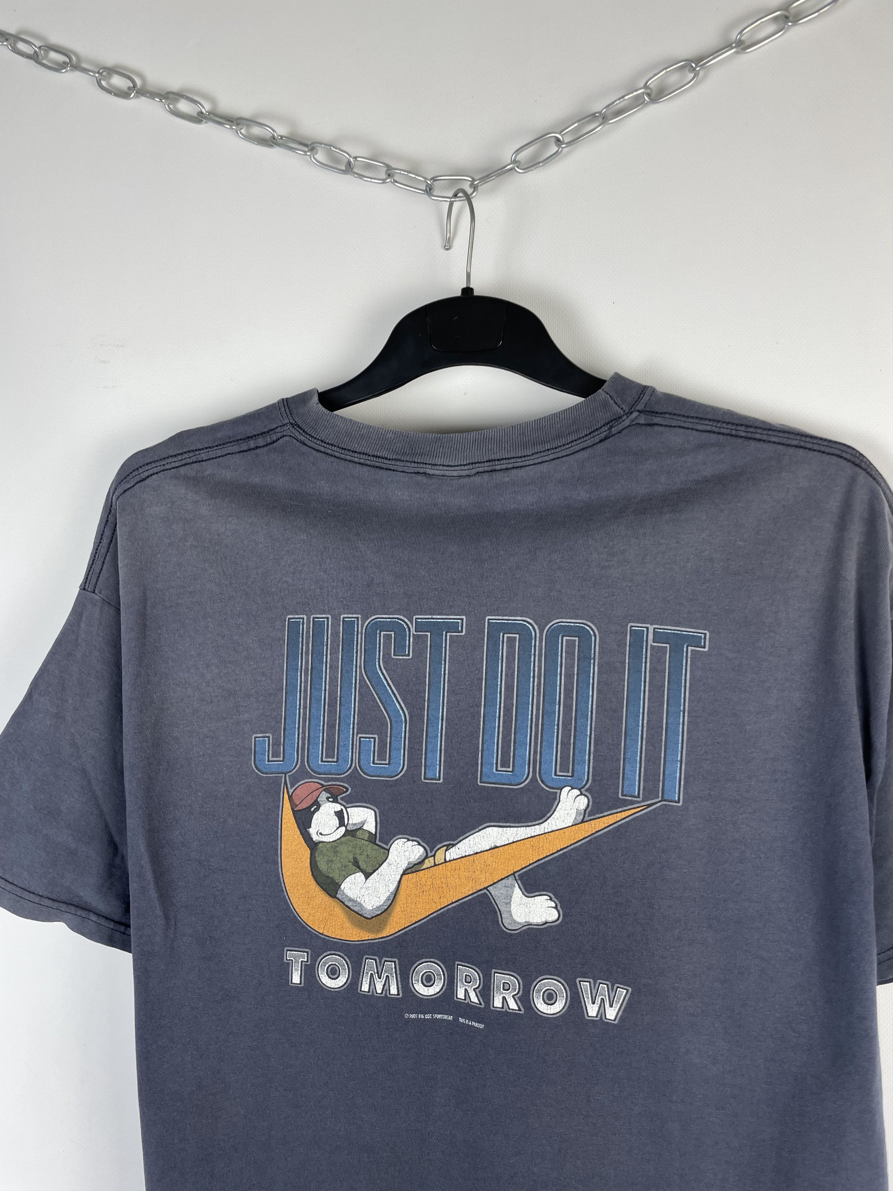 Vintage Vintage Just Do It Tomorrow T-Shirt Size US XL / EU 56 / 4 - 3 Thumbnail