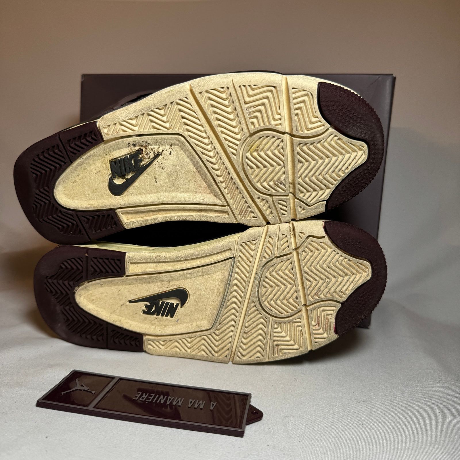 Jordan Brand × Nike Size 5.5 - A Ma Maniére x Nike Air Jordan 4 Retro Violet Ore Size US 5.5 / EU 38 - 7 Thumbnail