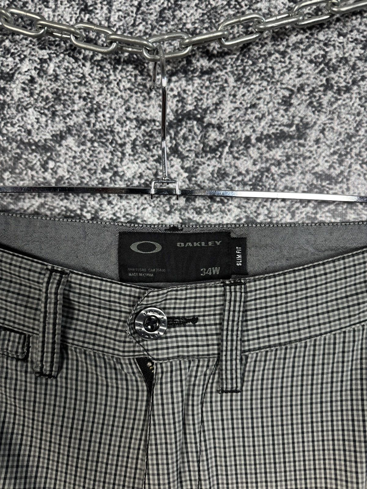 Oakley Oakley Shorts Plaid Check Golf Casual Outdoor Lightweight Size US 34 / EU 50 - 7 Thumbnail