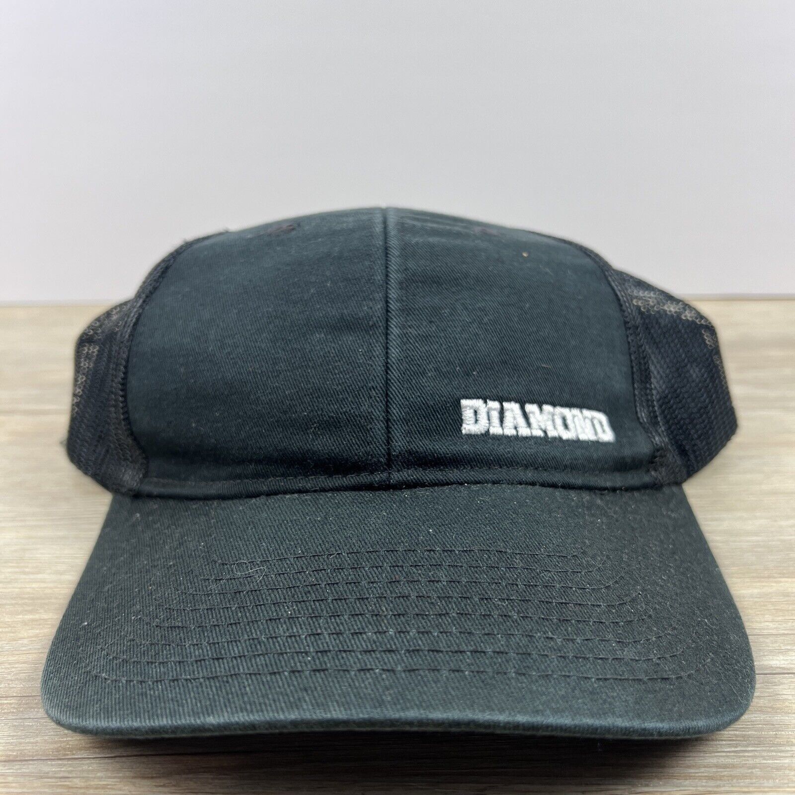 Other Diamond Hat Diamond Snapback Hat Black Adjustable Hat Adult Size ONE SIZE - 2 Thumbnail