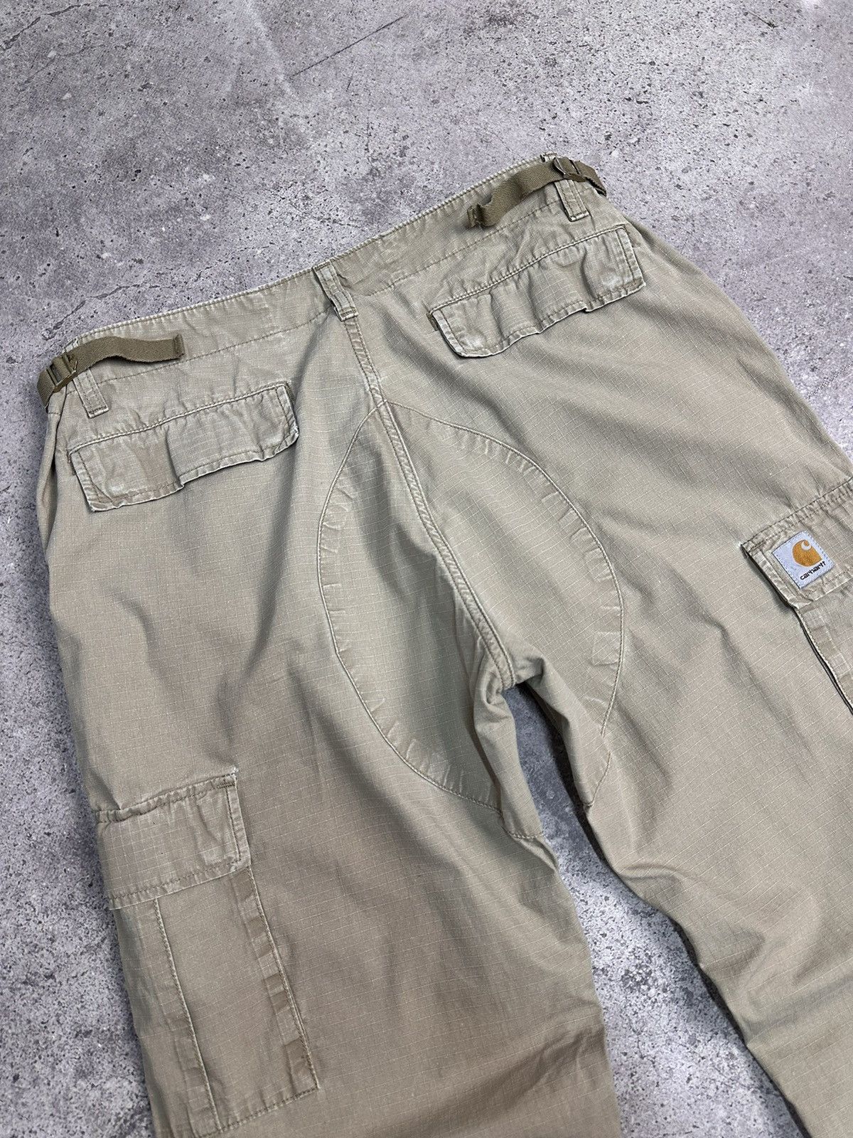 Carhartt Vintage Cargo Baggy Carhartt Wip Y2K double Knee SK8 USA Size US 32 / EU 48 - 14 Thumbnail