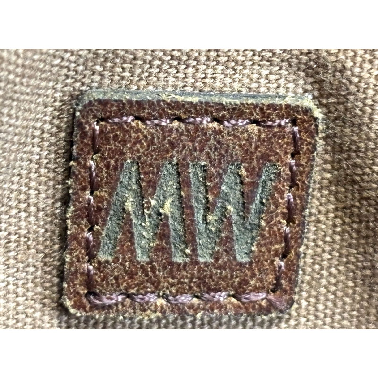 Vintage Most Wanted Crossbody Bag Small Woven Tan Brown Leather Purse Circle Zip Women Size ONE SIZE - 6 Thumbnail