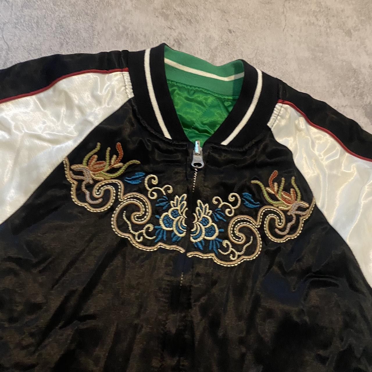 Other Japanese dragon embroidered bomber jacket in black Size US S / EU 44-46 / 1 - 4 Thumbnail