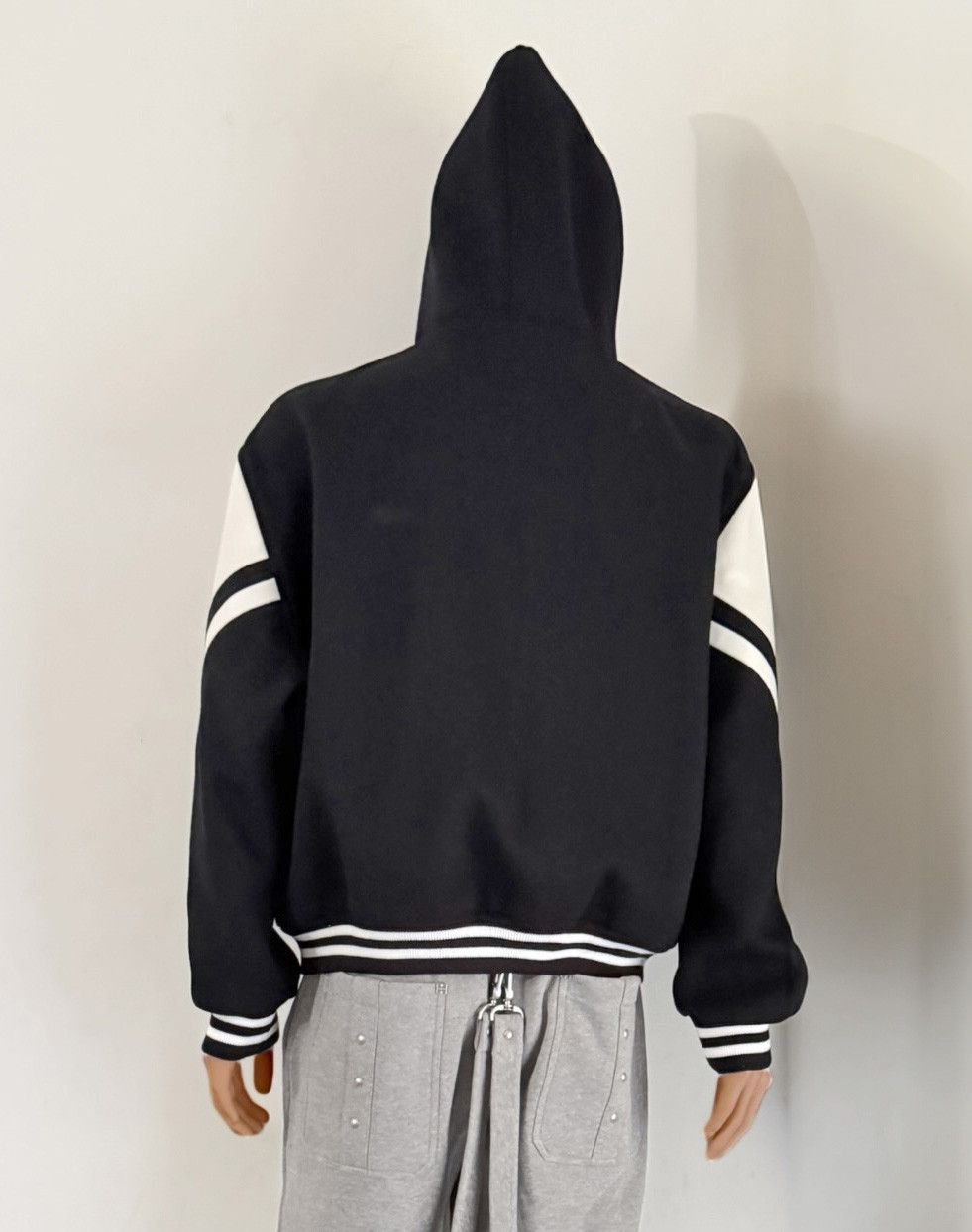 Celine Leather and Wool Hooded Teddy Bomber Size US L / EU 52-54 / 3 - 4 Thumbnail