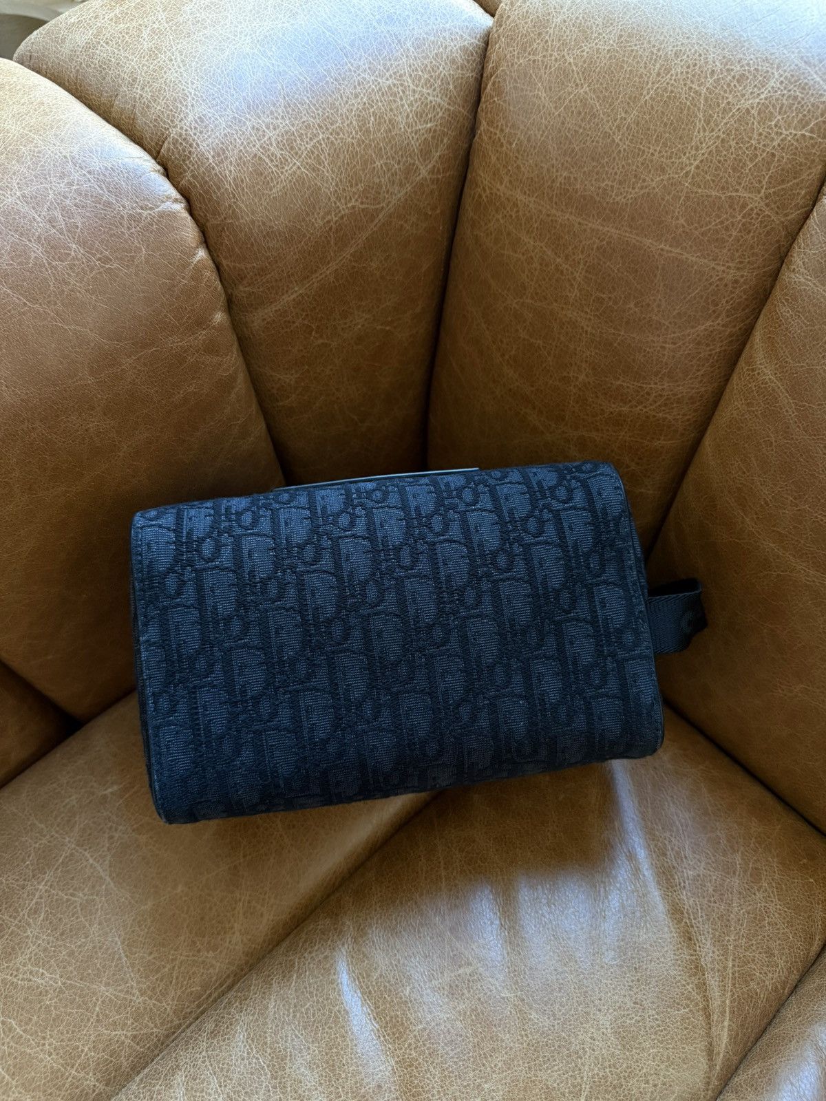 Dior Black Oblique Saddle Pouch Size ONE SIZE - 7 Thumbnail