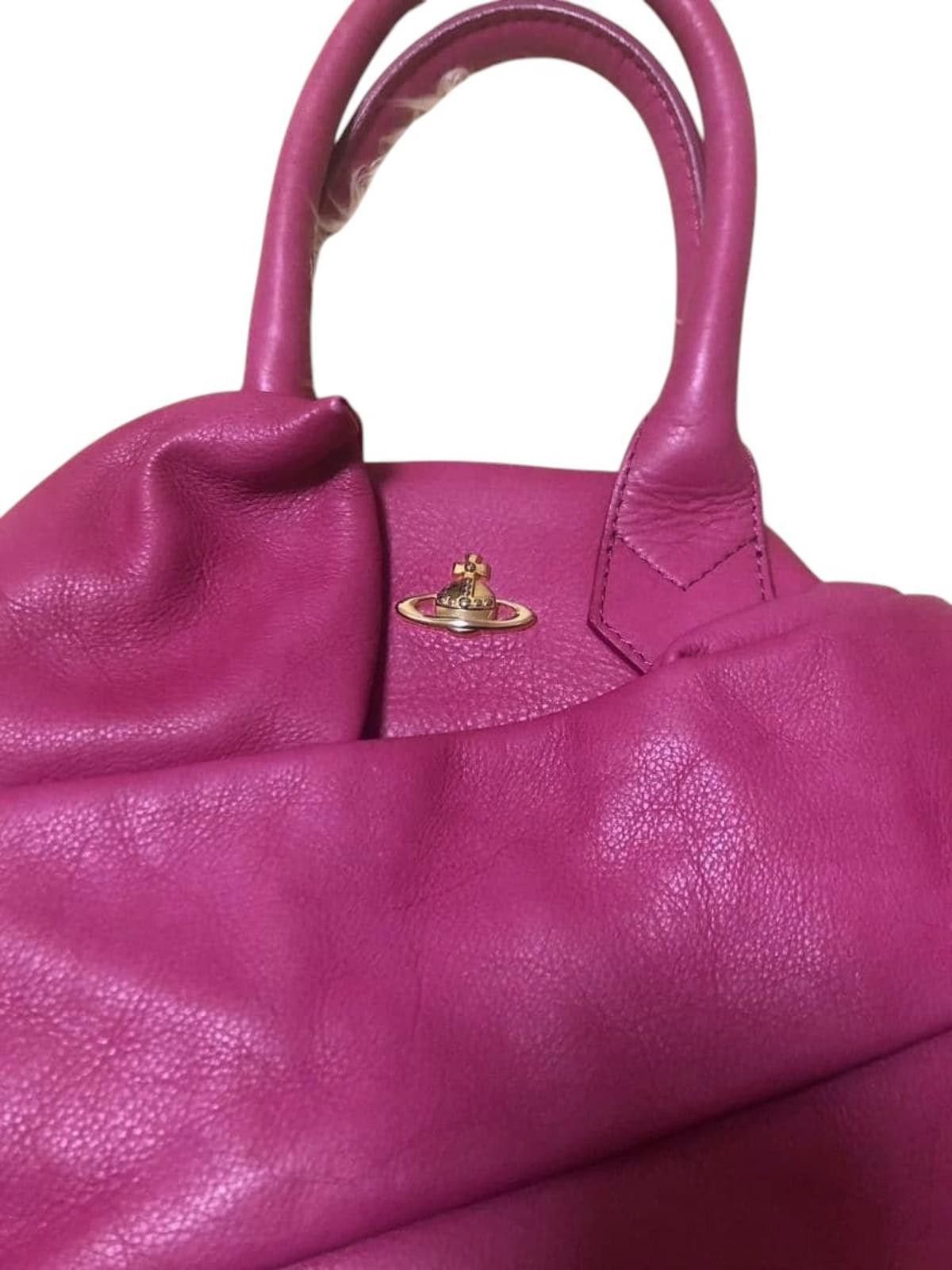 Vivienne Westwood Vivienne Westwood - Pink Leather Shoulder Bag Size ONE SIZE - 3 Thumbnail