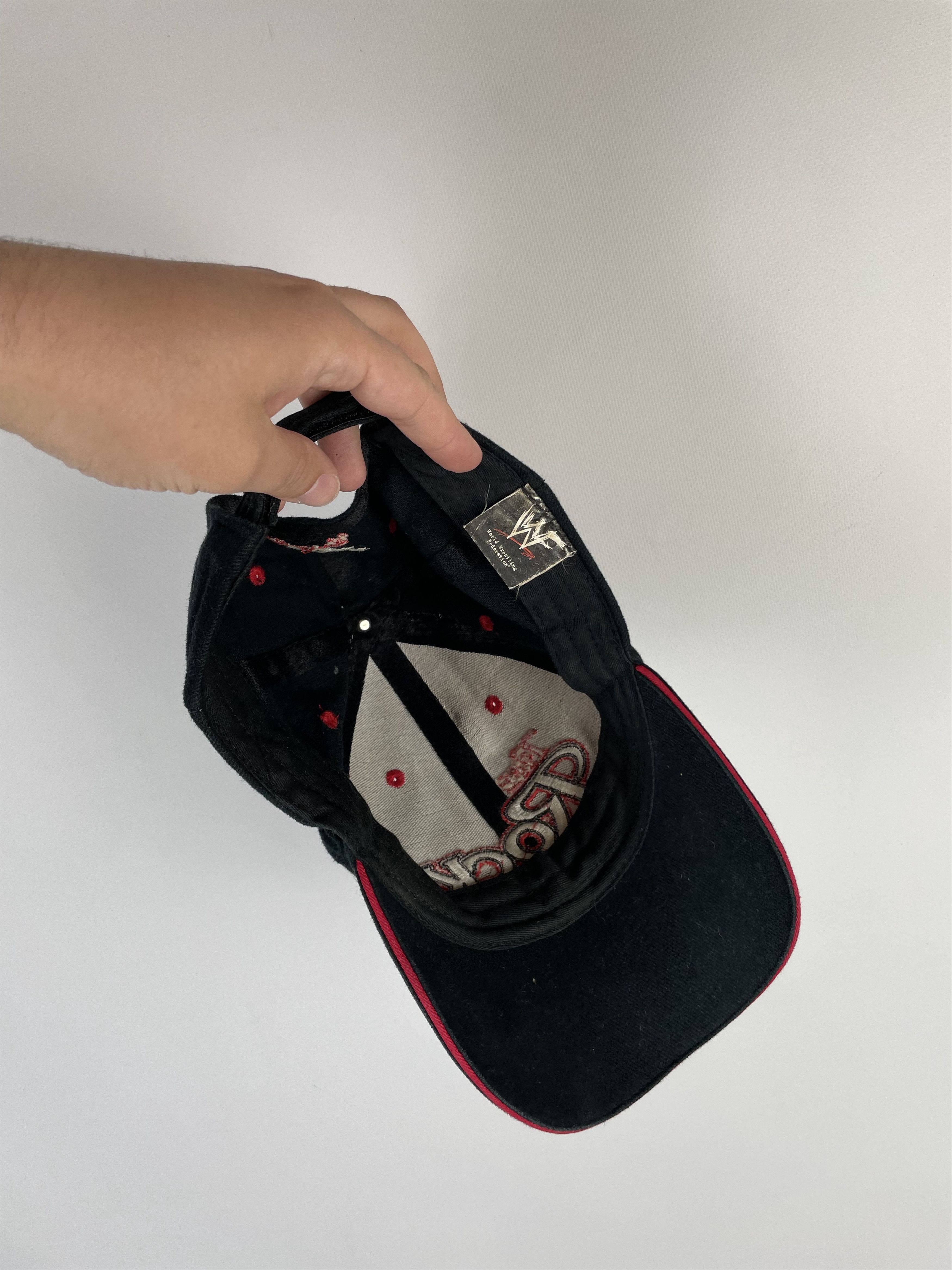 Vintage Vintage The Rock WWE cap Size ONE SIZE - 6 Thumbnail