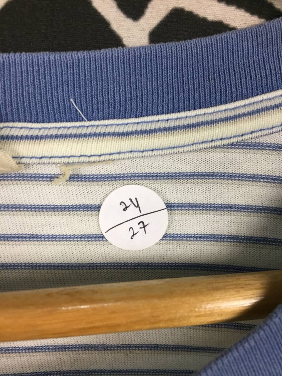 MCM Vtg MCM Modern Creation München Légère Striped Tee Size US XL / EU 56 / 4 - 12 Thumbnail