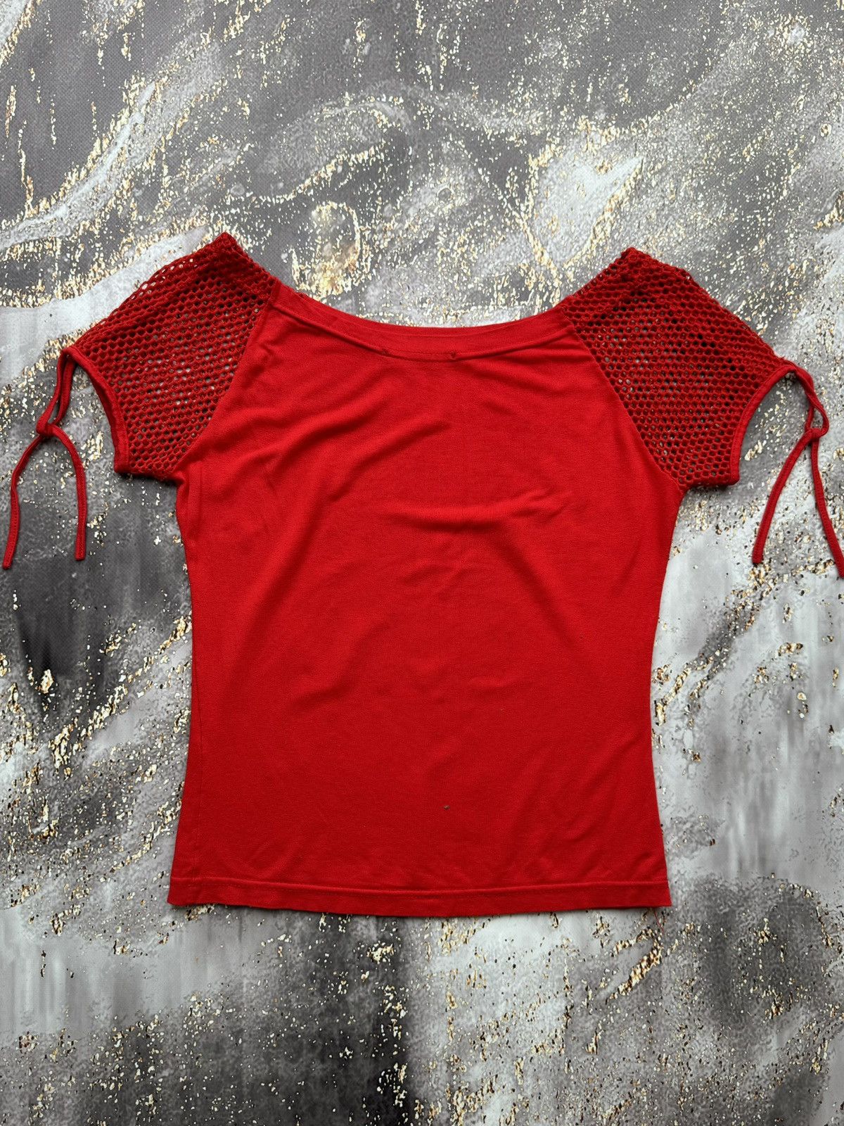 Japanese Brand × Vintage Vintage Mesh Tank Top Size M / US 6-8 / IT 42-44 - 6 Thumbnail