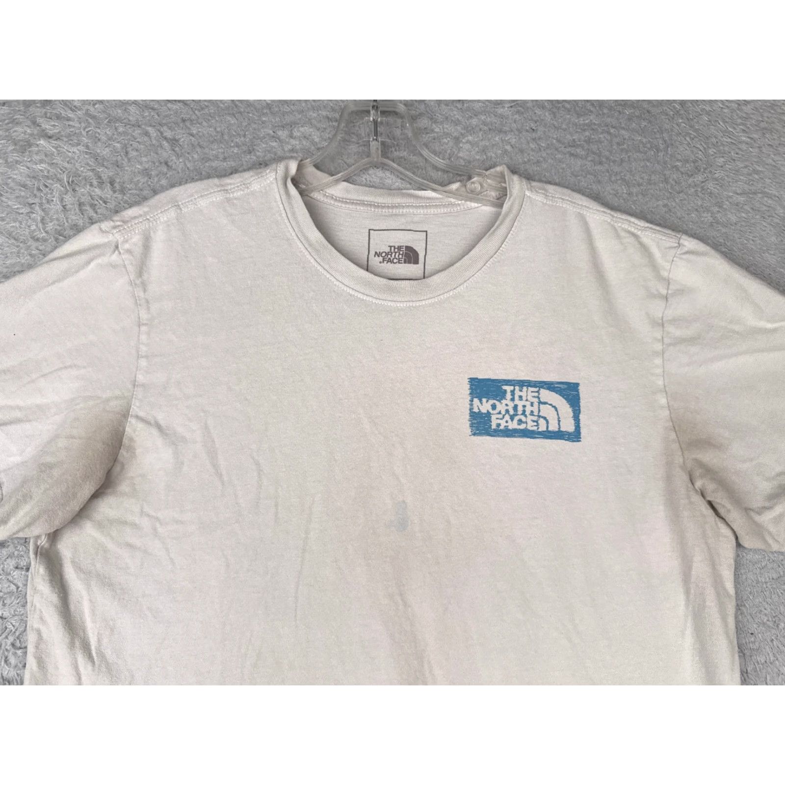 The North Face The North Face Men's T-Shirt Medium White Short Sleeve Crew Neck Outdoor Breathable 100% Cotton Size US M / EU 48-50 / 2 - 4 Thumbnail