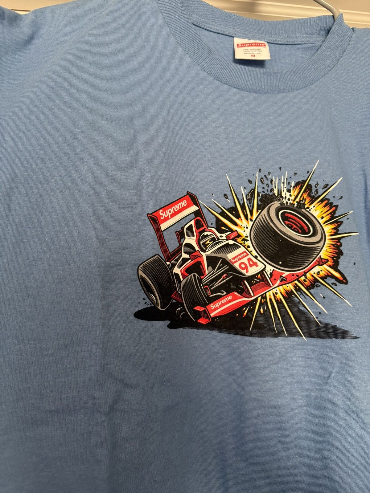 Supreme Supreme Crash Tee Size US M / EU 48-50 / 2 - 2 Thumbnail