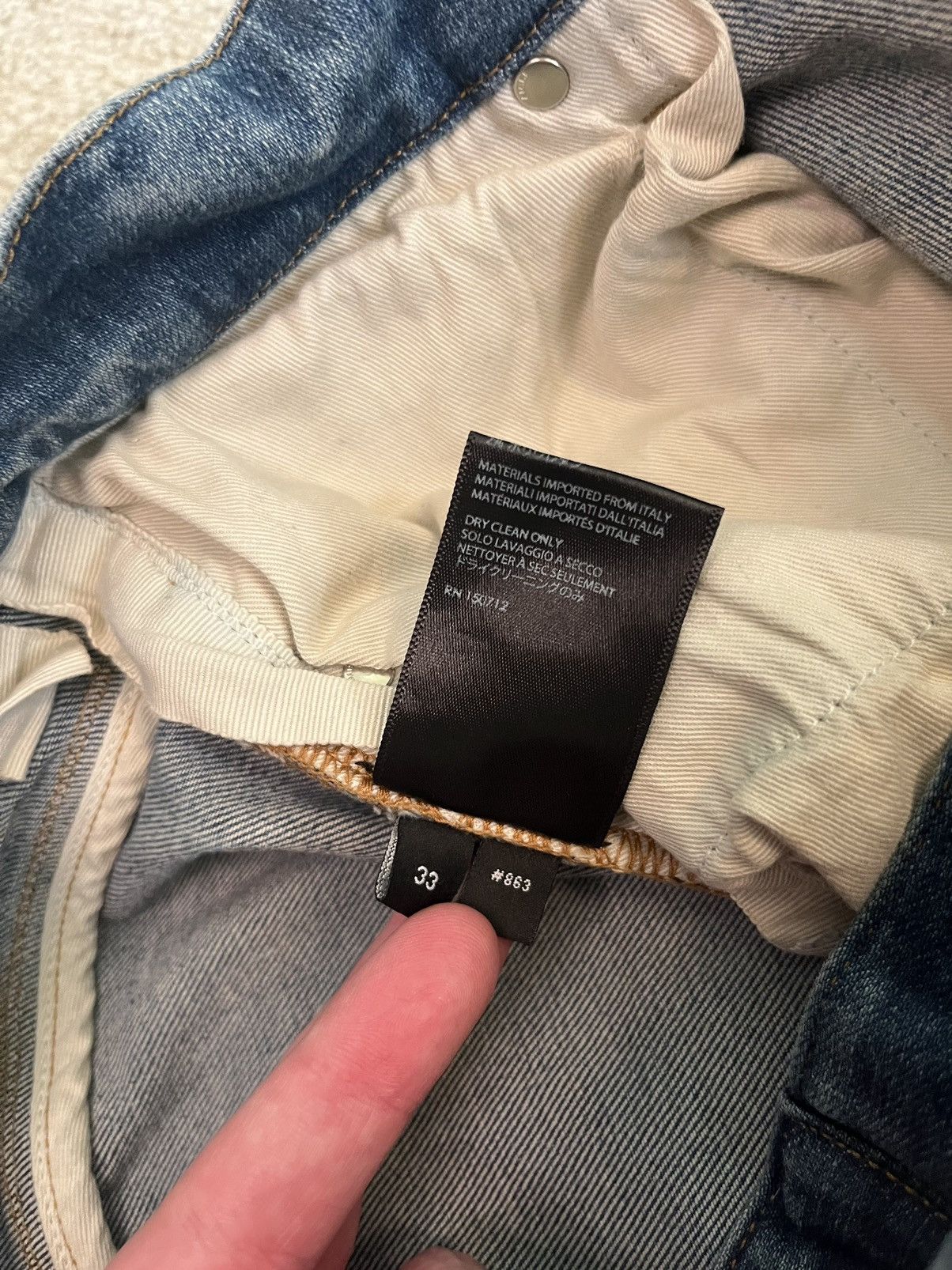 Amiri Amiri MX2 Velvet PJ Jeans Size US 33 - 7 Thumbnail