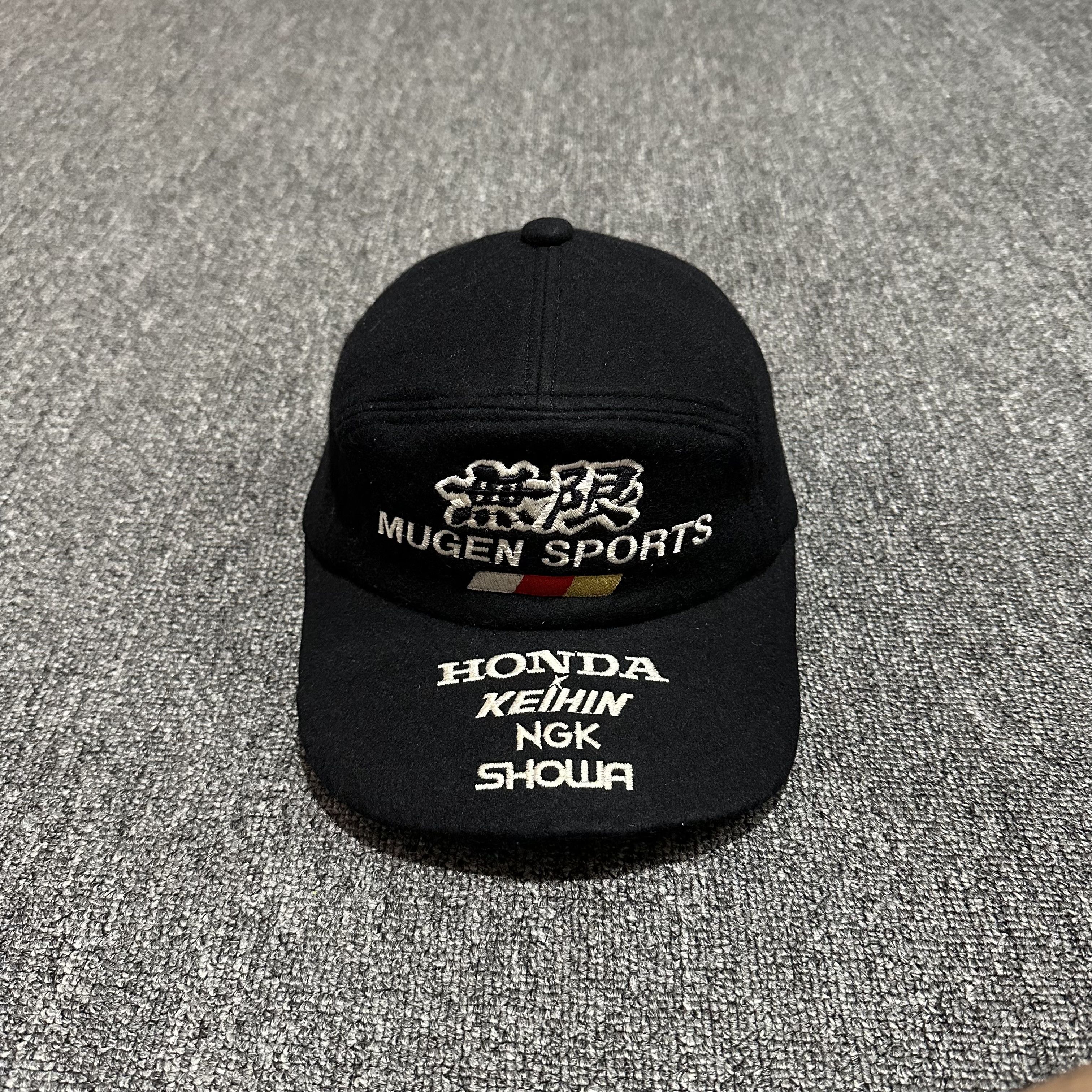 Honda × Vintage Vintage Honda 80s Mugen Motorsports Wool Caps Size ONE SIZE - 1 Thumbnail