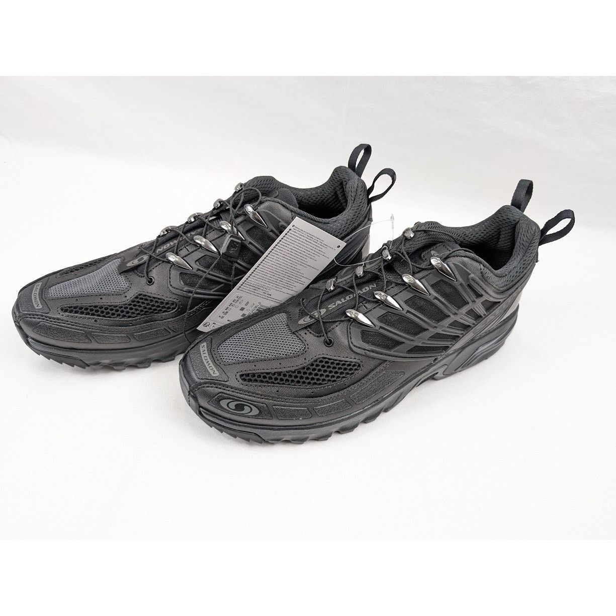 Salomon o1rshd1 Unisex Low-Top Sneakers in Black Size US 11 / EU 44 - 17 Thumbnail