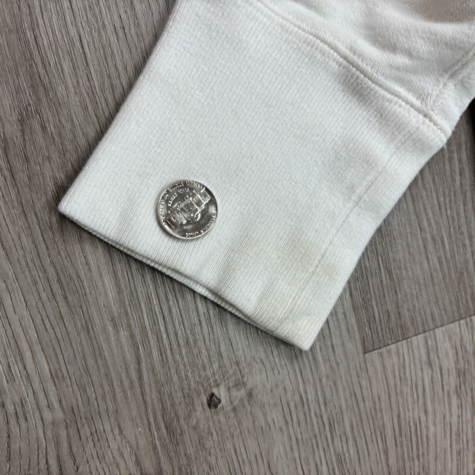 Japanese Brand Work Not Work Blank White Hoodie Men's Medium Made in Japan Size US M / EU 48-50 / 2 - 11 Thumbnail