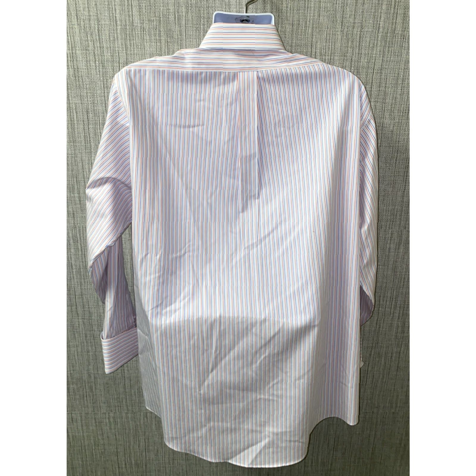 Brooks Brothers Brooks Brothers Dress Shirt Mens Long Sleeve Striped Multicolor 16.5 Regular Non Iron Size 16.5 Size US XL / EU 56 / 4 - 5 Thumbnail