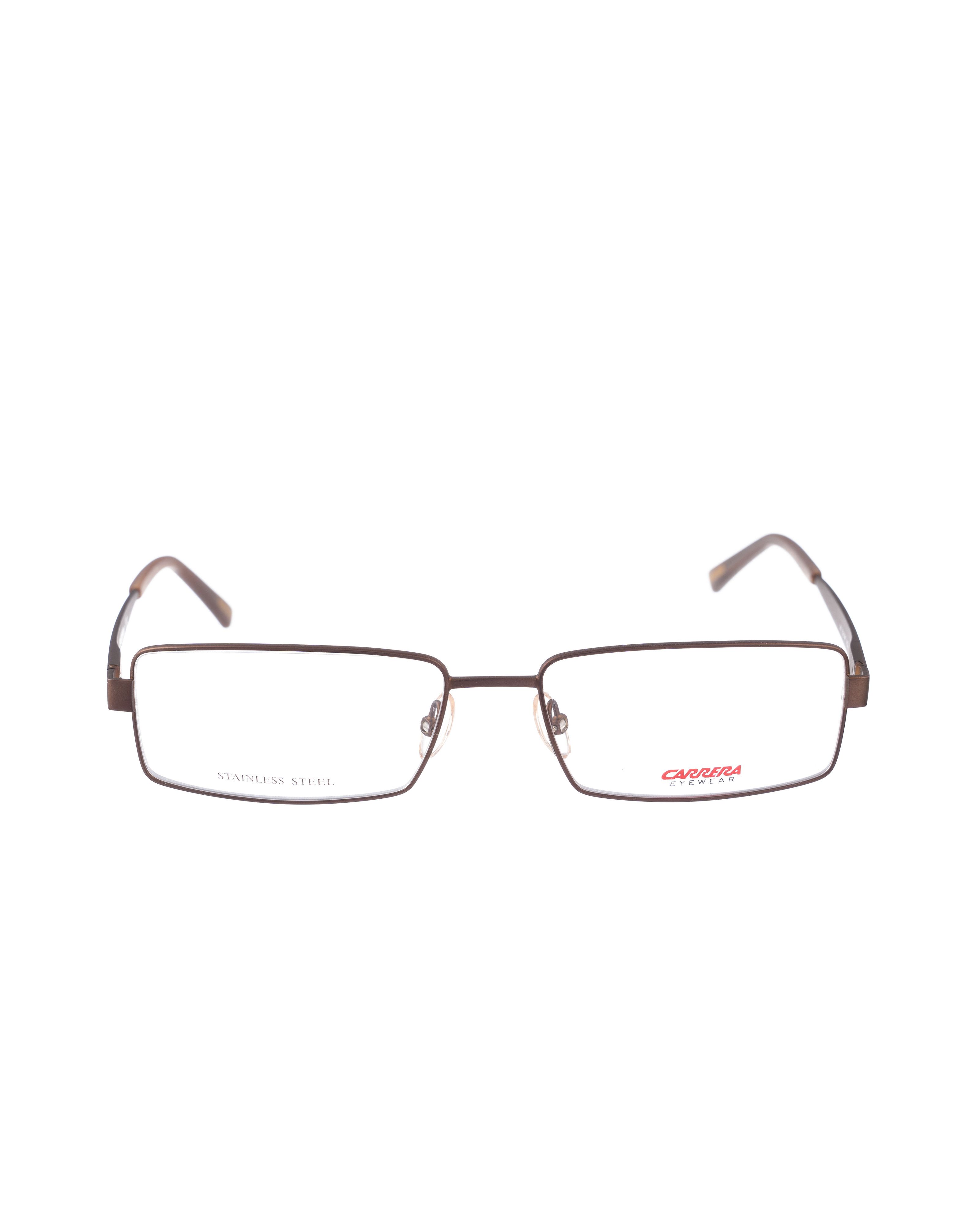 Carrera Carrera 00's Brown Metallic Matte Rectangular Glasses Size ONE SIZE - 2 Thumbnail