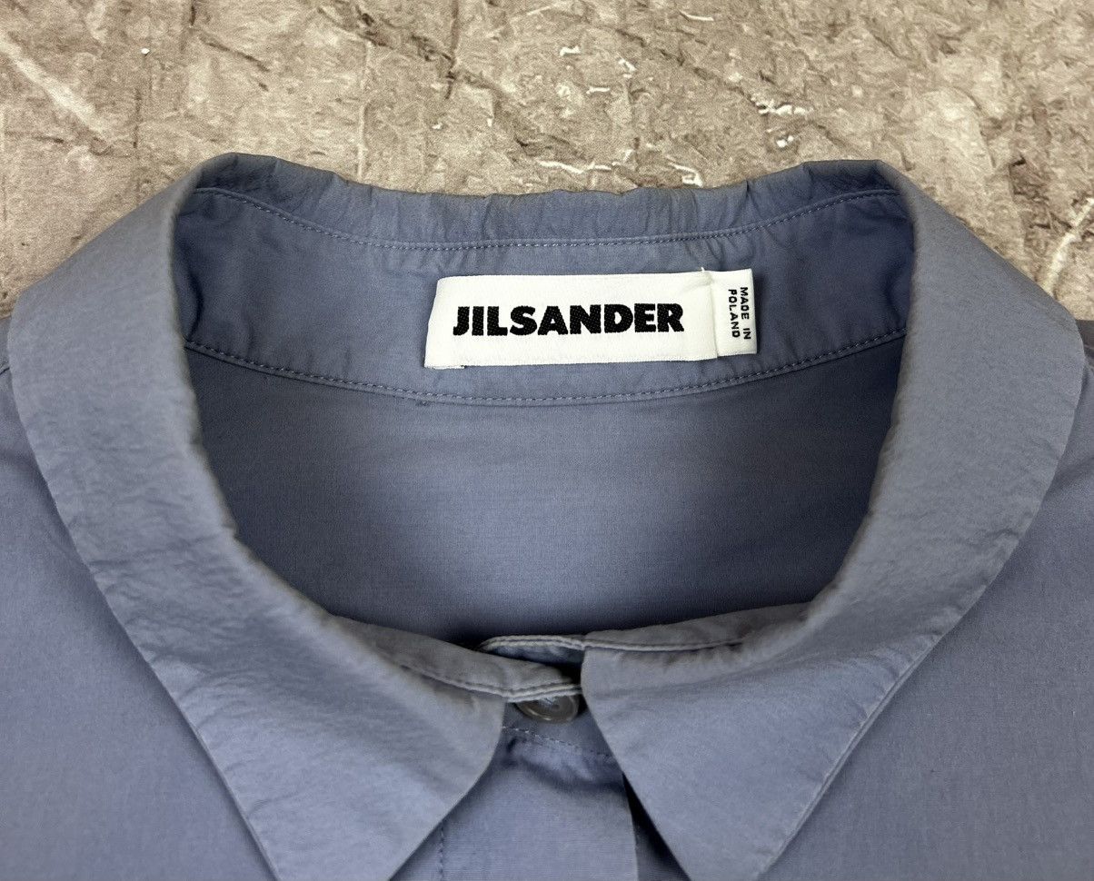 Jil Sander JIL SANDER Blue SHIRT BUTTON UP Size XS / US 0-2 / IT 36-38 - 5 Thumbnail