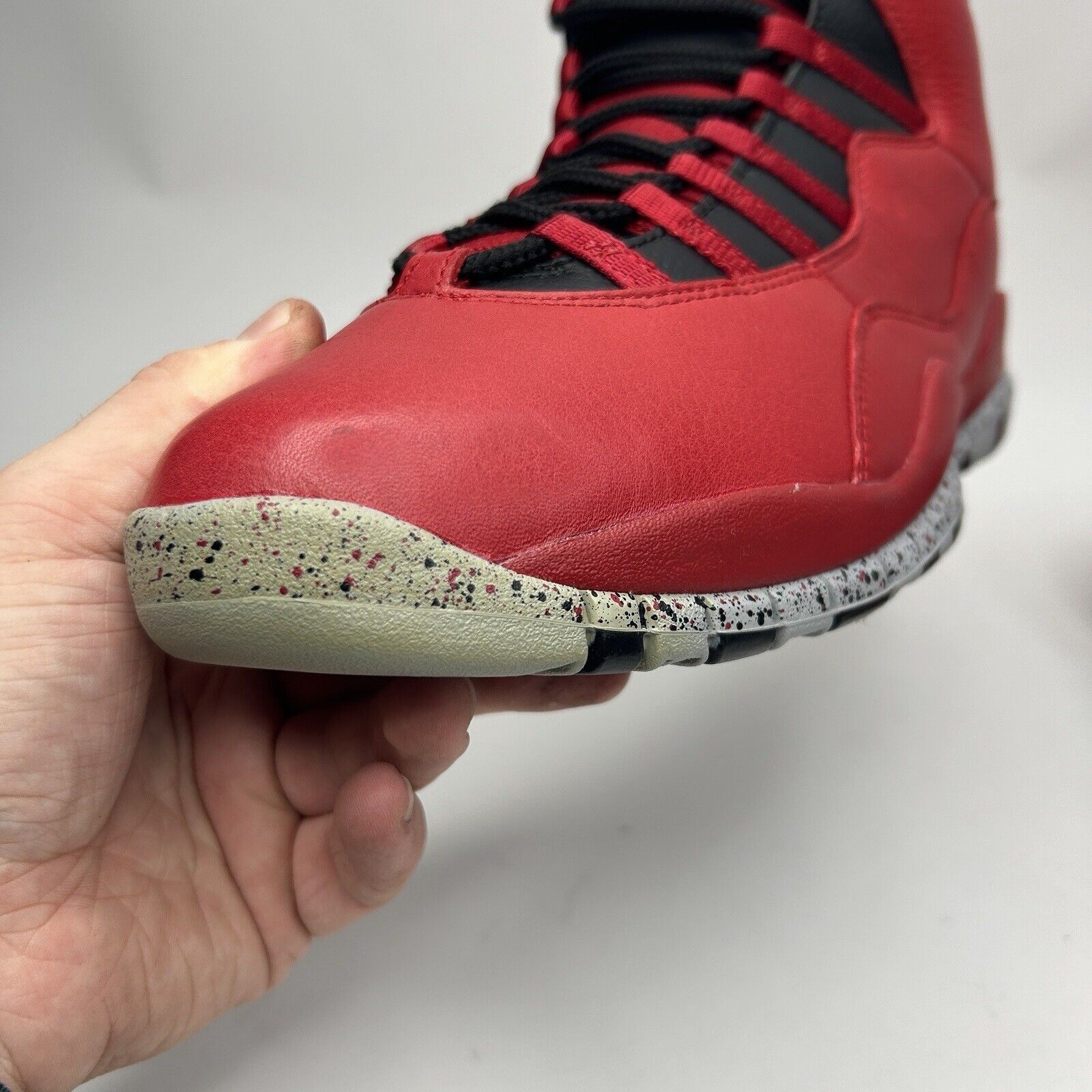 Jordan Brand Nike Air Jordan 10 Retro “Bulls Over Broadway” 2023 Size US 10.5 / EU 43-44 - 9 Thumbnail