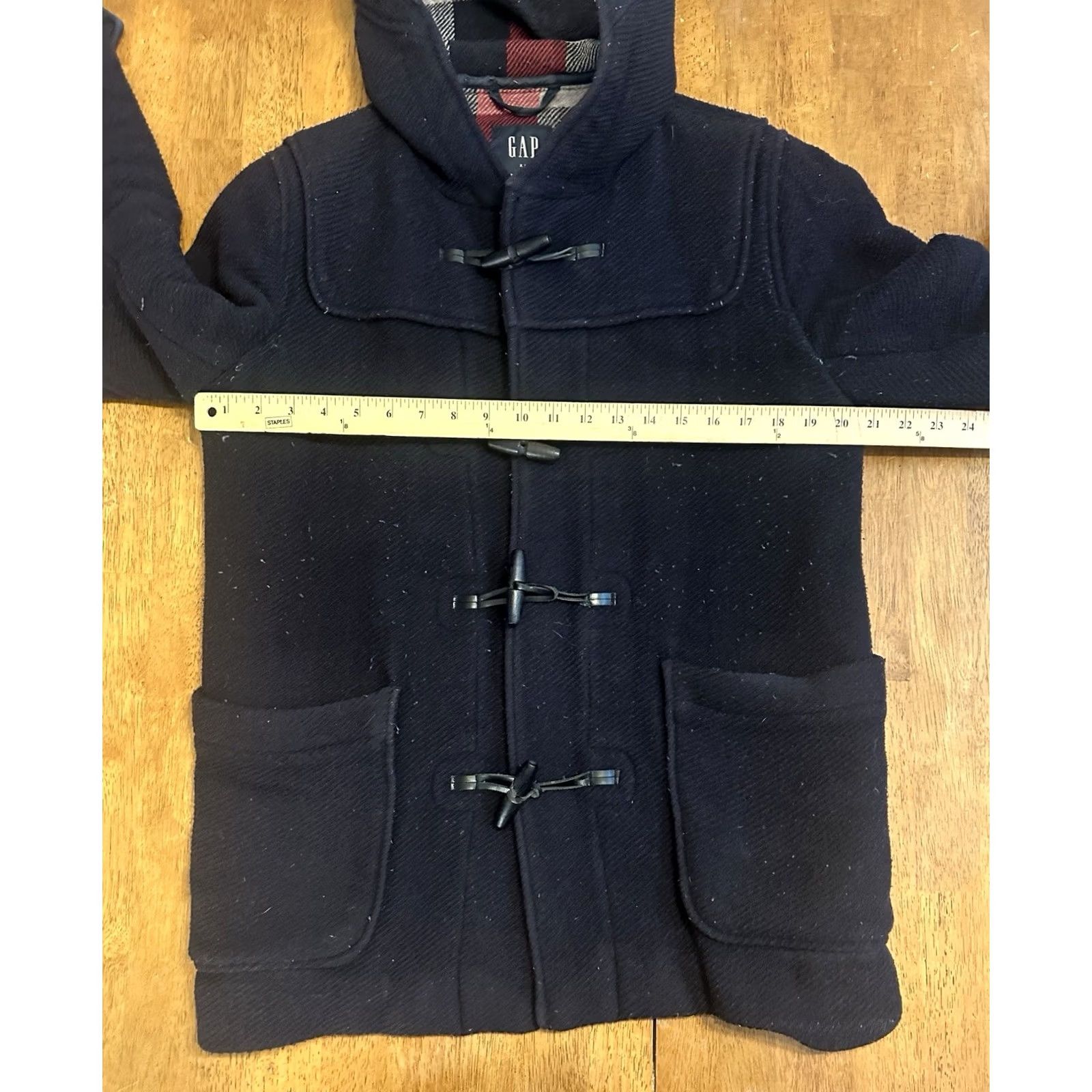 Gap Gap Wool Duffel Coat Navy Blue Men’s Xs Pilly Size US XS / EU 42 / 0 - 7 Thumbnail