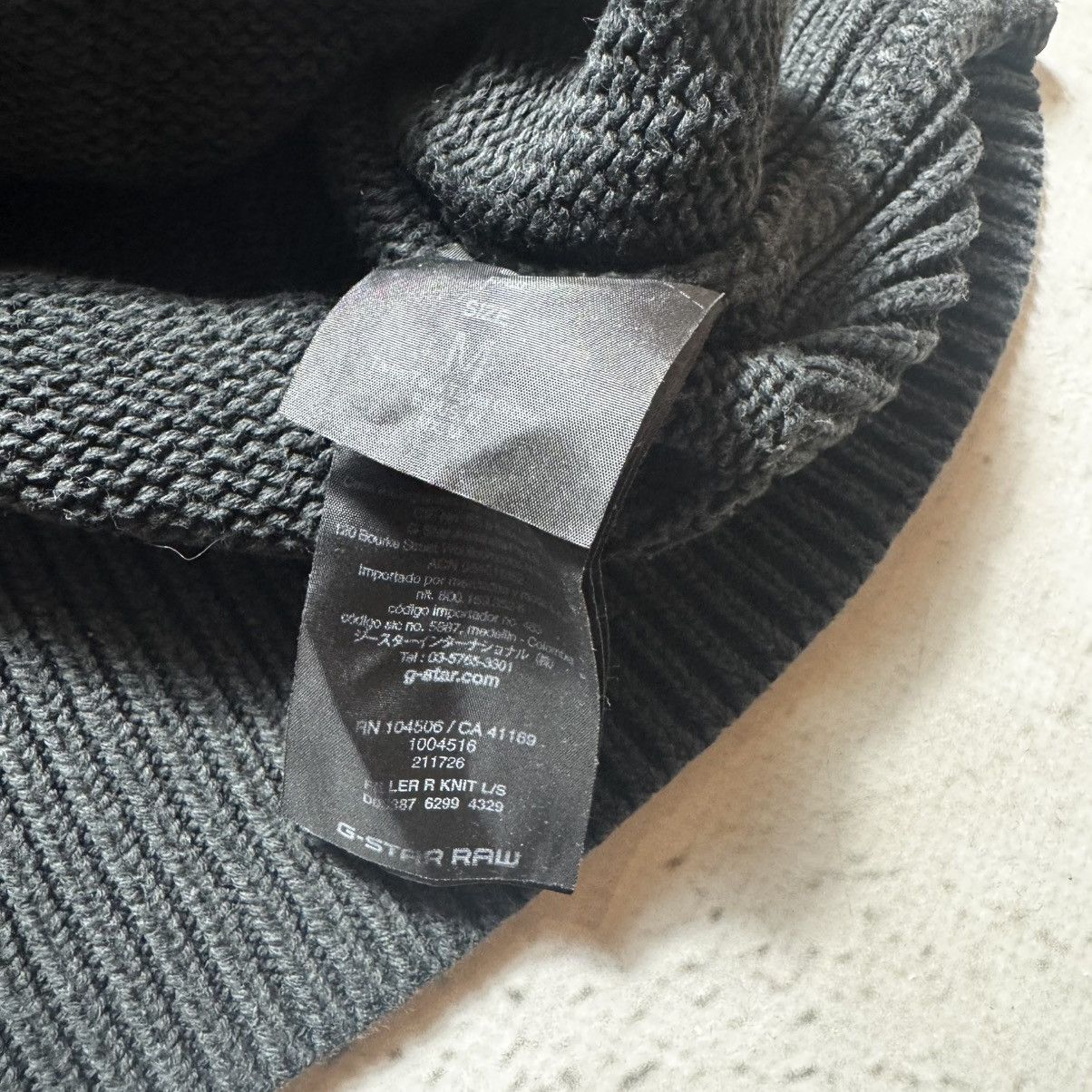 G-Star avant garde y2k sweater g star raw big logo rare Size US M / EU 48-50 / 2 - 5 Thumbnail
