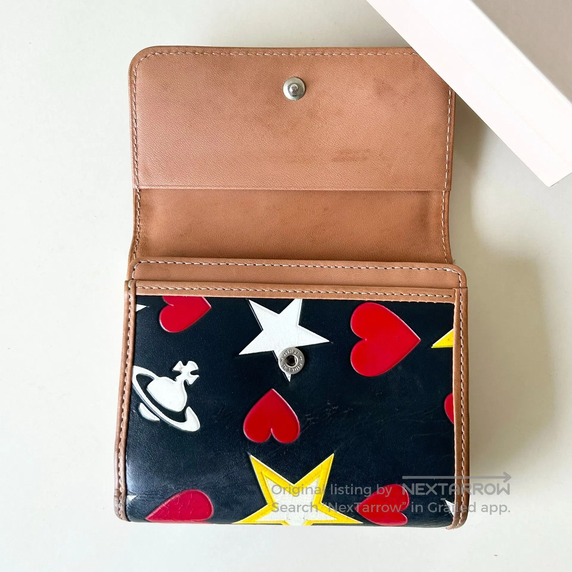 Vivienne Westwood Vivienne Westwood Star Heart Saturn Card Wallet. Size ONE SIZE - 6 Thumbnail