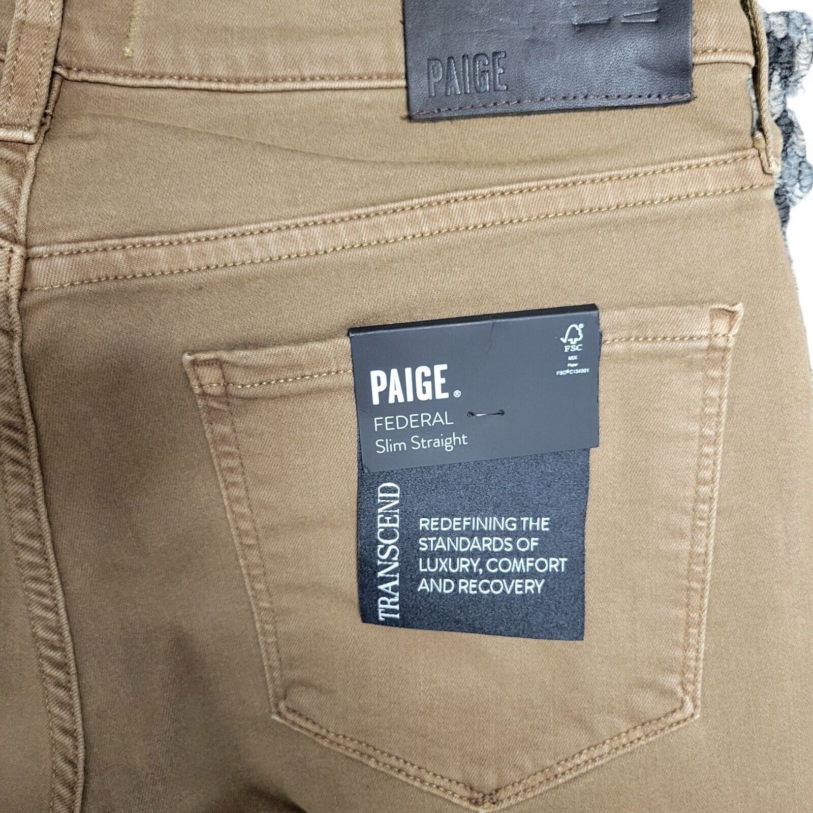 Paige Paige Lennox Slim Transcend Men's Jeans. Size 29/32. New W Size US 29 - 6 Thumbnail