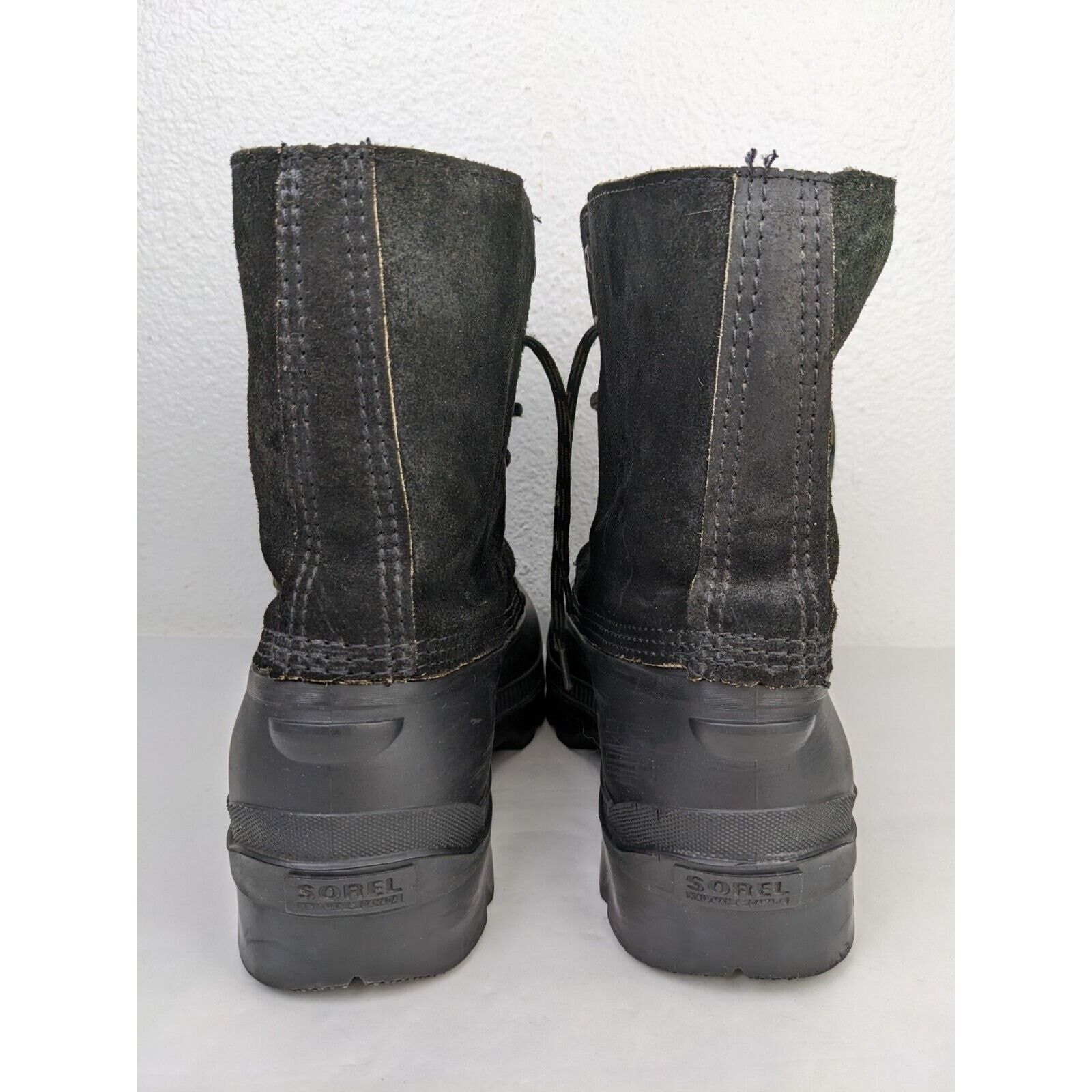 SOREL SOREL Kaufman Canada Duck Boot Suede Leather Removable Liner Size US 12 / EU 45 - 13 Thumbnail