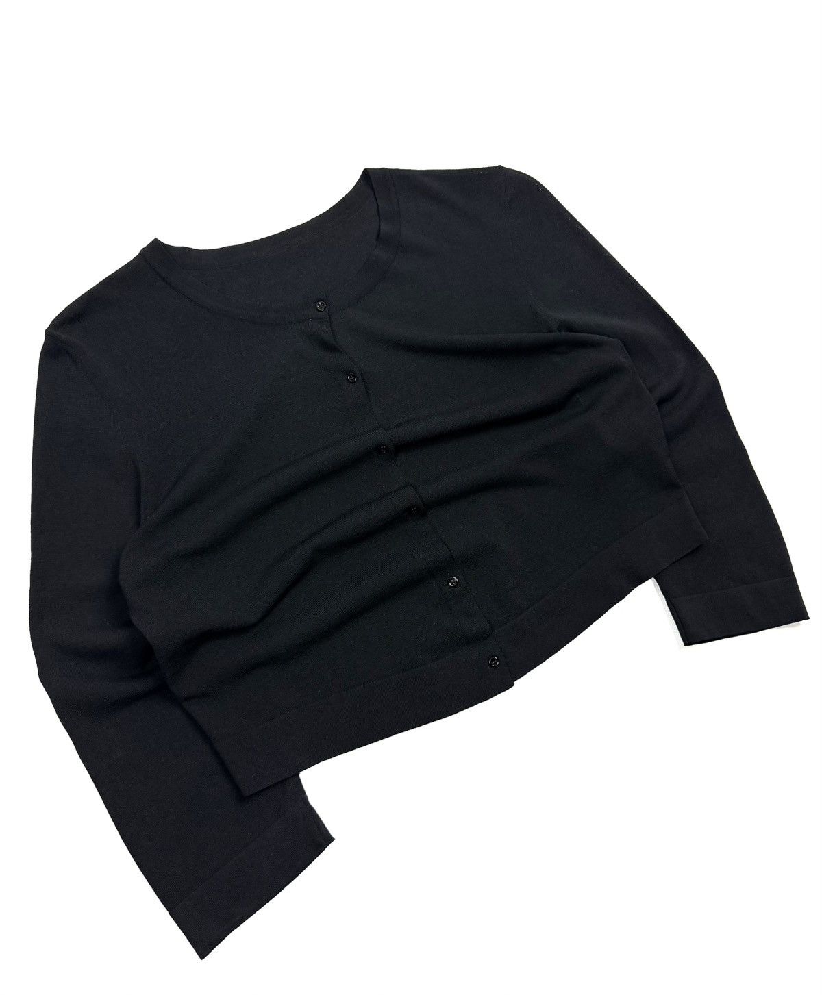 Alaia Alaia Archive Black Cropped Button Viscose Cardigan Size 42 Size M / US 6-8 / IT 42-44 - 5 Thumbnail
