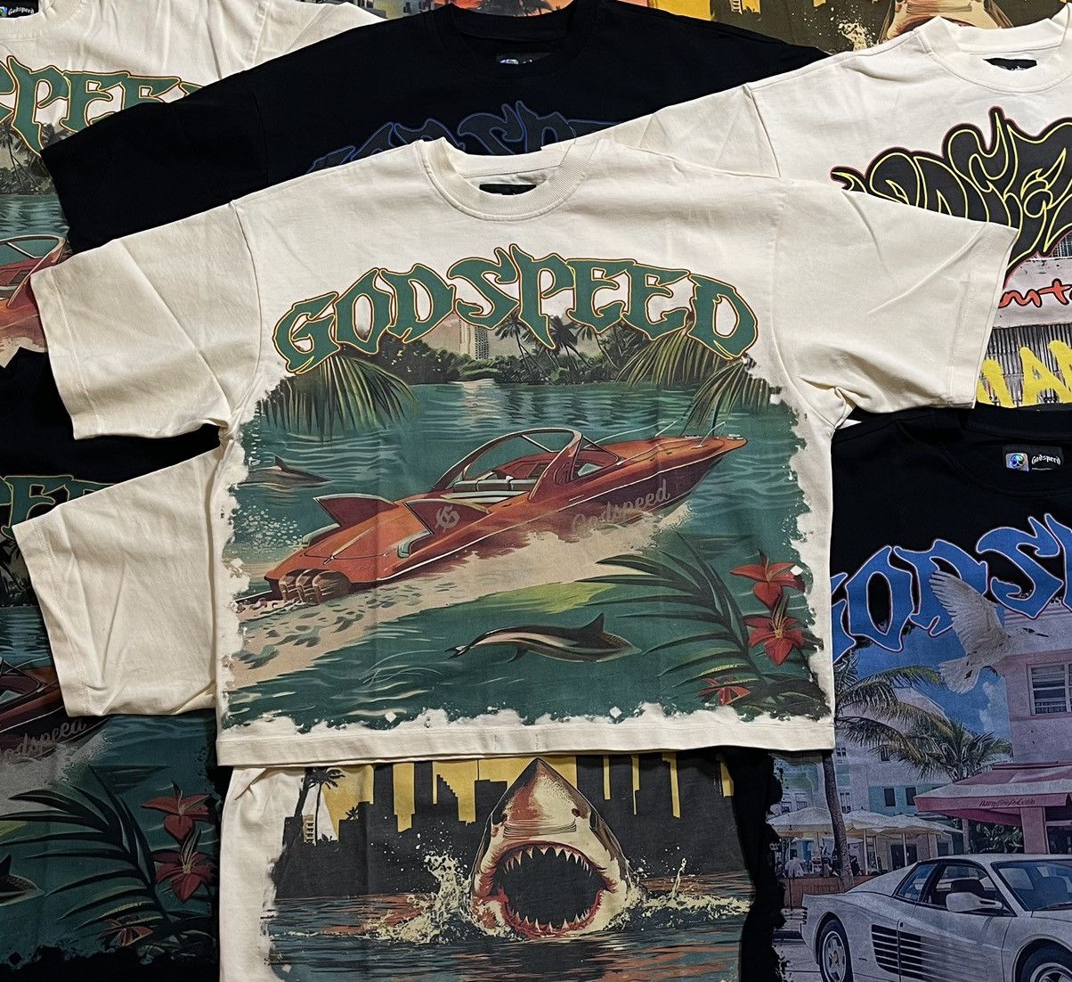 Godspeed GodSpeed Miami Boat Tee Size US S / EU 44-46 / 1 - 1 Thumbnail
