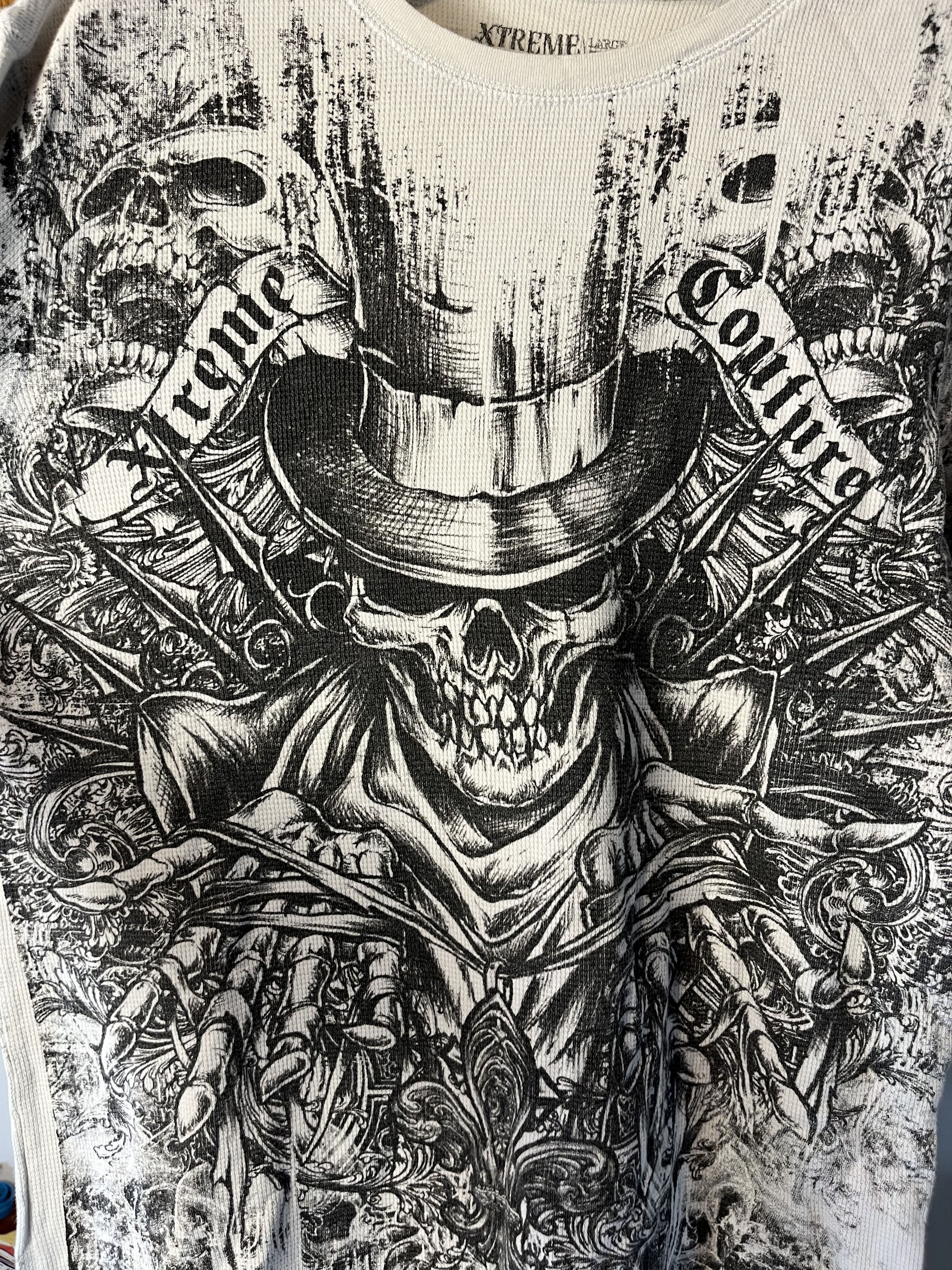 Affliction × Vintage Vintage y2k Tribal Tattoo Affiction Opium Style Size US L / EU 52-54 / 3 - 3 Thumbnail